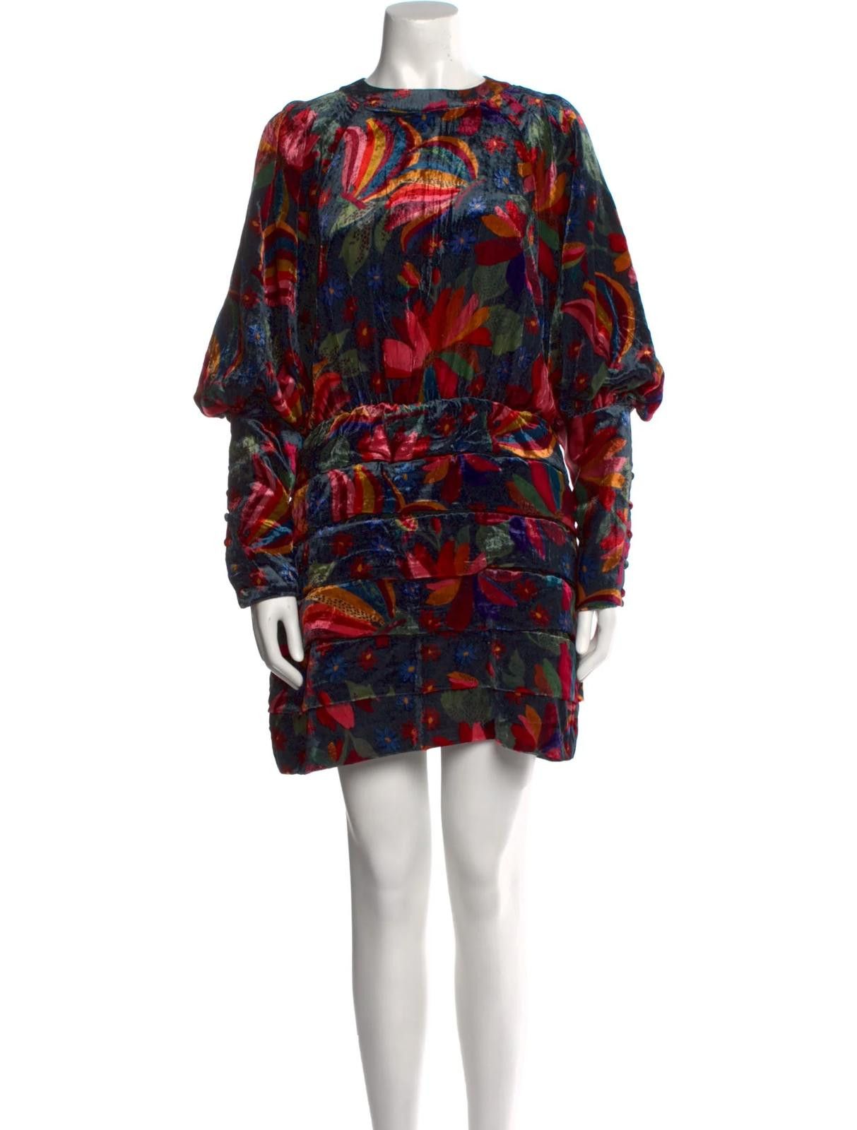 Farm Rio Farm Rio Printed Mini Dress Size: M Size M / US 6-8 / IT 42-44 - 1 Thumbnail