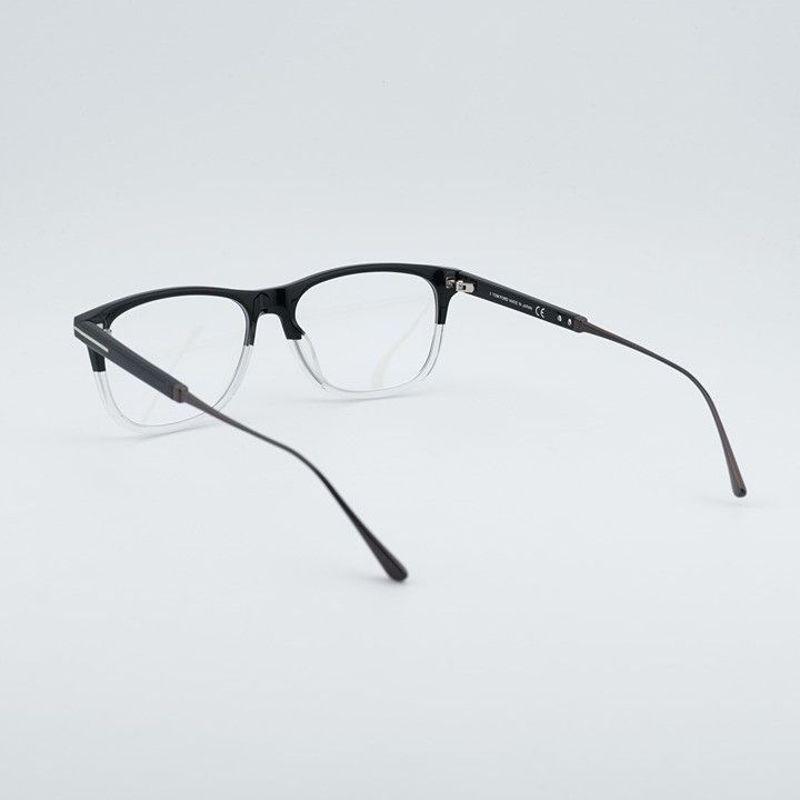 Tom Ford Tom Ford FT5589-B 003 Eyeglasses Black/Crystal 55mm Size ONE SIZE - 3 Thumbnail