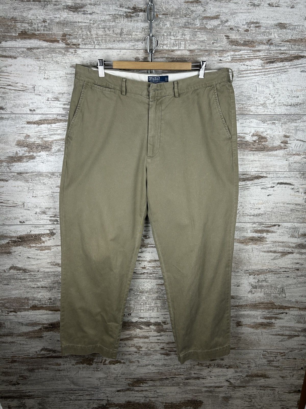 Polo Ralph Lauren × Vintage Mens Vintage Polo Ralph Lauren Trousers baggy pants y2k rare Size US 38 / EU 54 - 3 Thumbnail