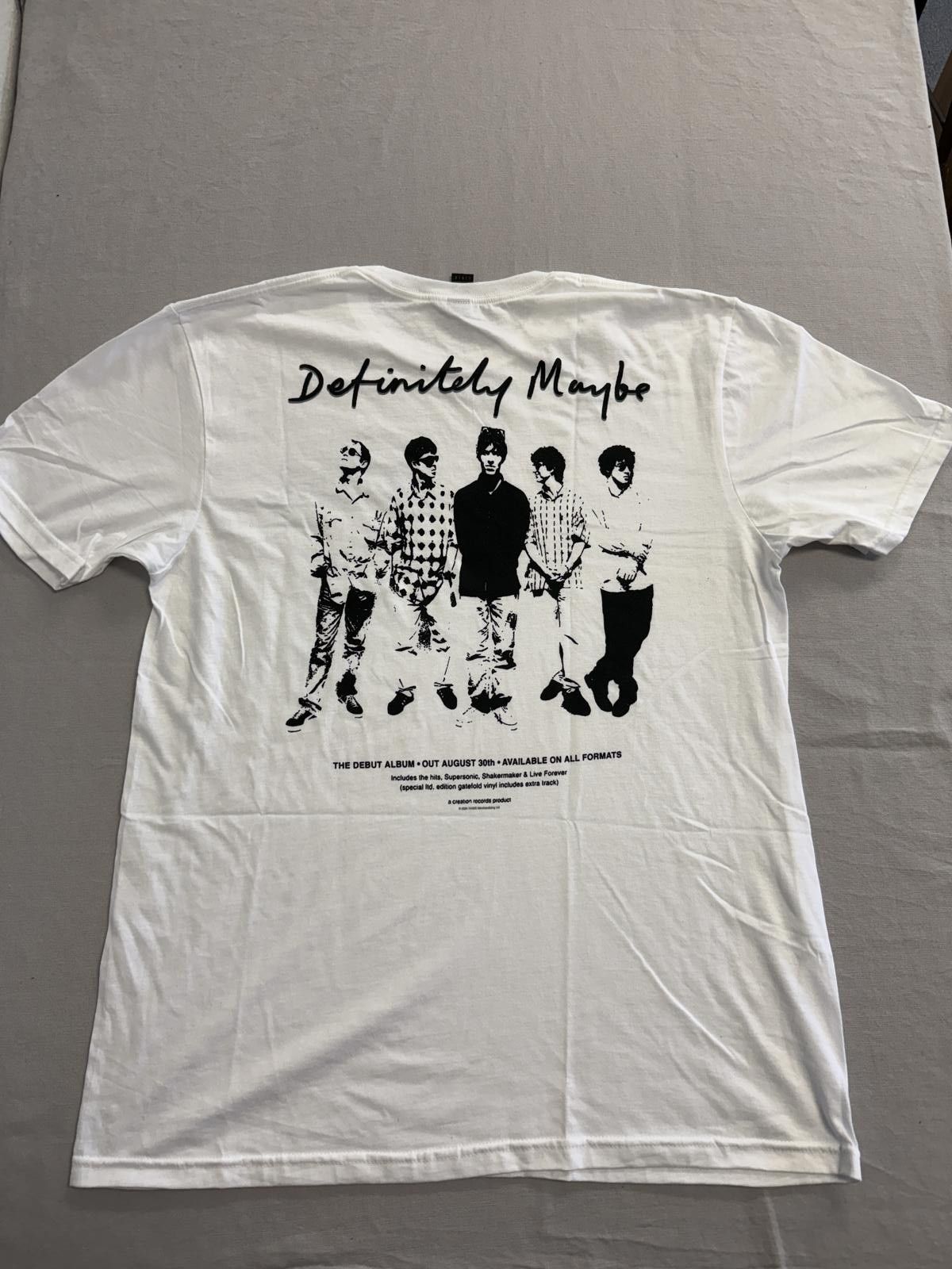 Other Oasis Band T-shirt Definitely Maybe Debut Album tee - XXL Size US XXL / EU 58 / 5 - 1 Thumbnail