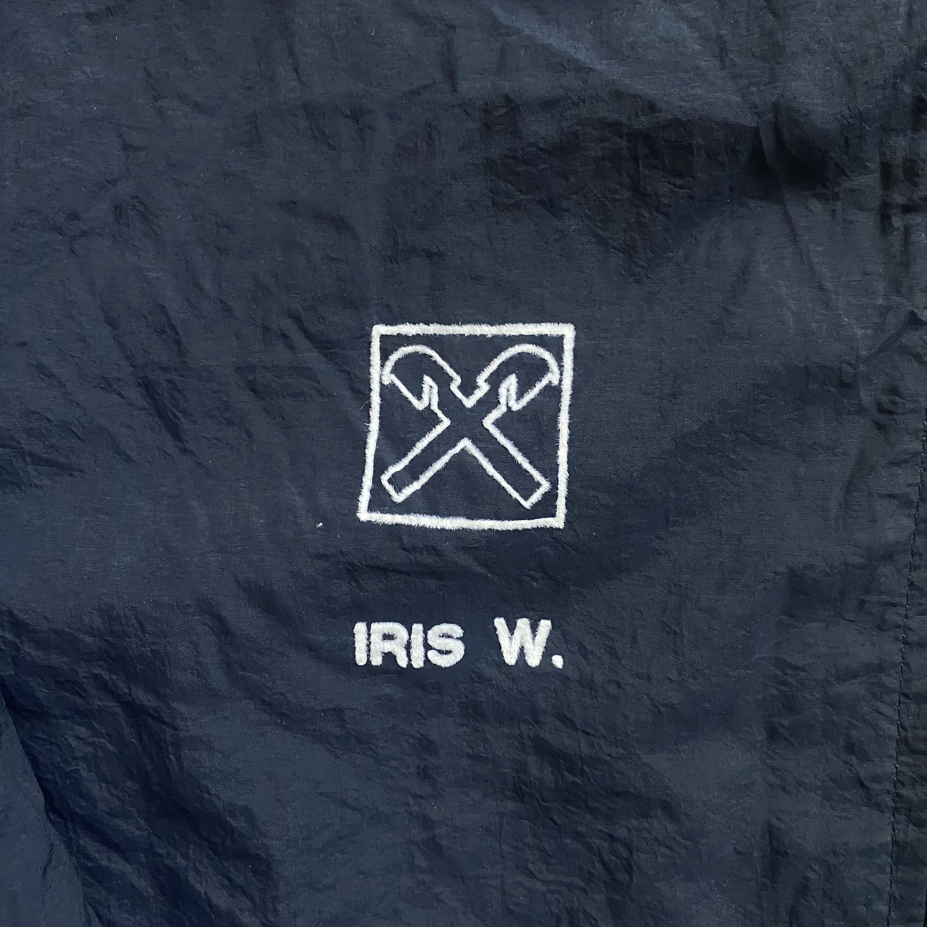 Fila Vintage Fila Windbreaker Bomber made in Italy Navy Nylon Size US M / EU 48-50 / 2 - 7 Thumbnail