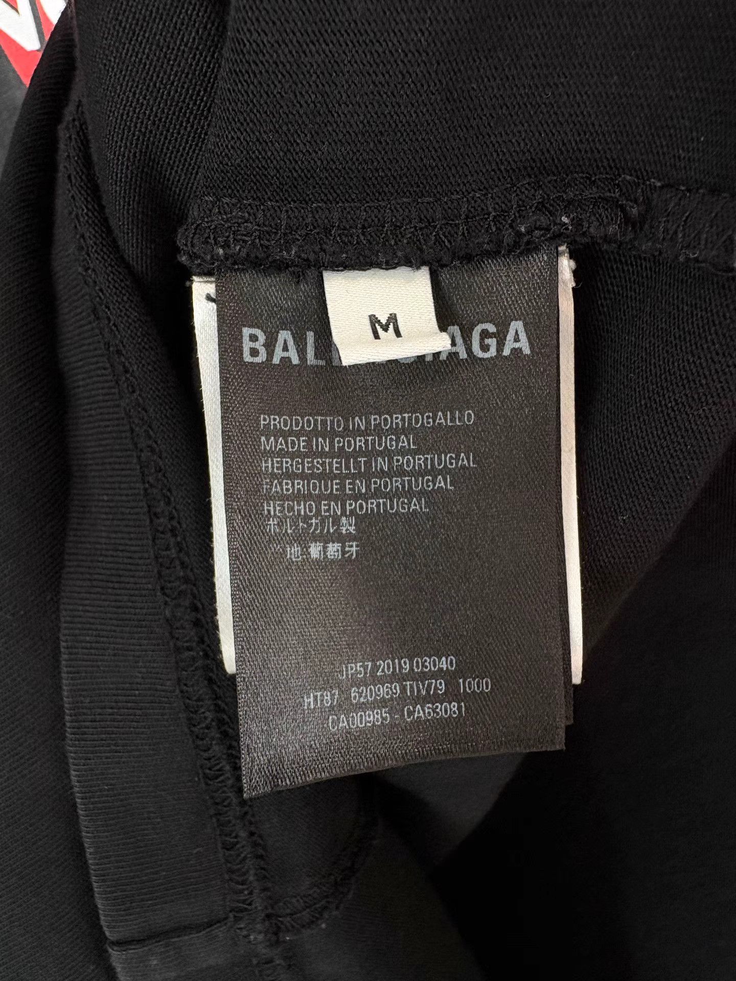 Balenciaga BALENCIAGA Black Short Sleeve K1 Size US M / EU 48-50 / 2 - 5 Thumbnail