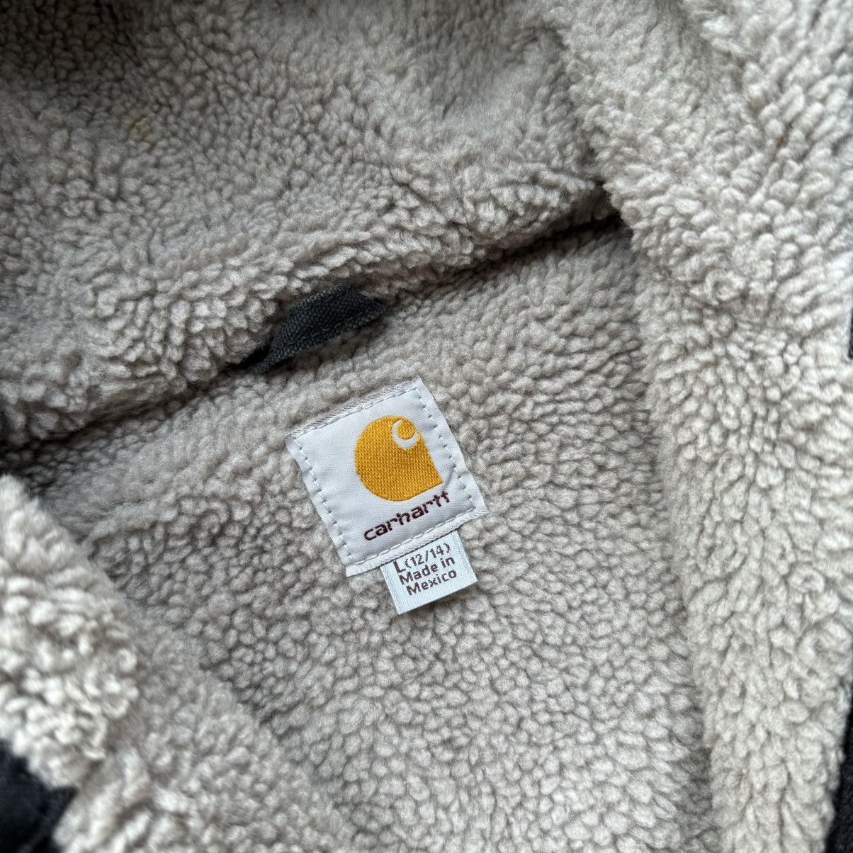 Carhartt × Vintage Crazy Vintage FADED Carhartt Black Faded Hooded Jacket Size US S / EU 44-46 / 1 - 3 Thumbnail