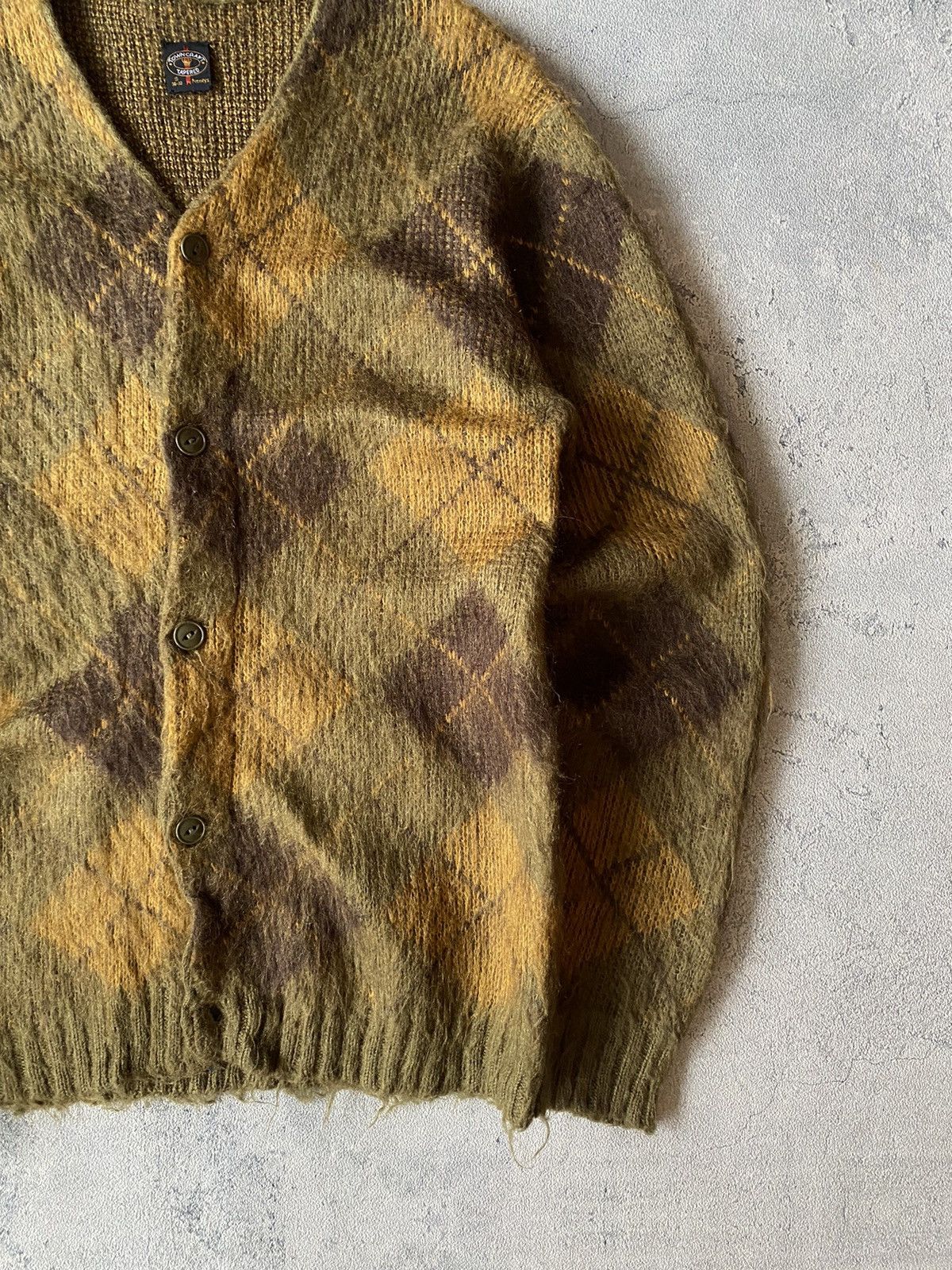 Japanese Brand × Vintage Vintage Town Craft Mohair Cardigan Size US M / EU 48-50 / 2 - 5 Thumbnail