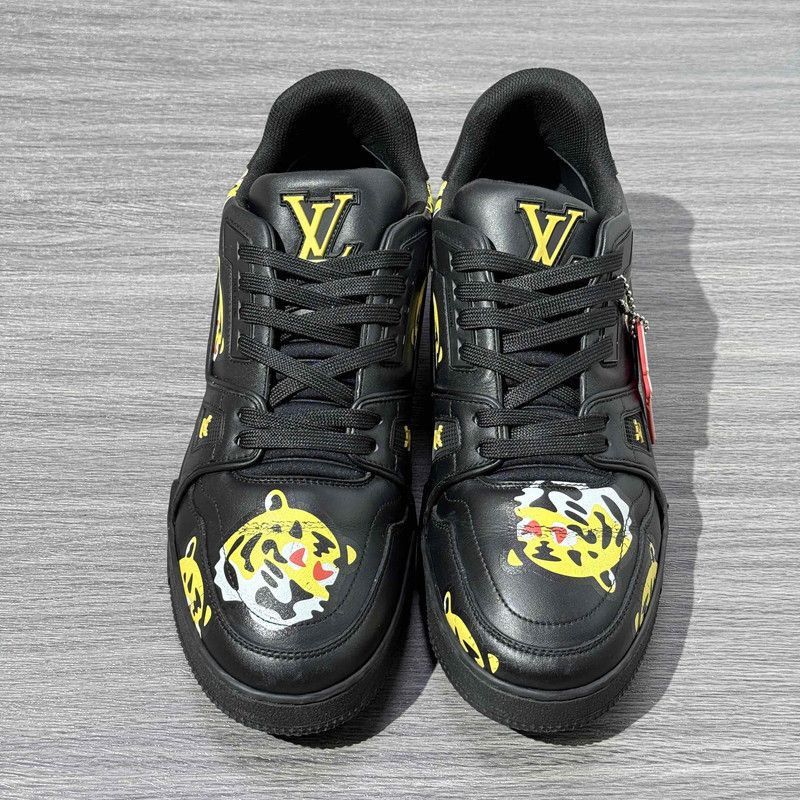 Louis Vuitton Nigo x Louis Vuitton Low-Top Sneakers -2508 Size US 10 / EU 43 - 2 Thumbnail