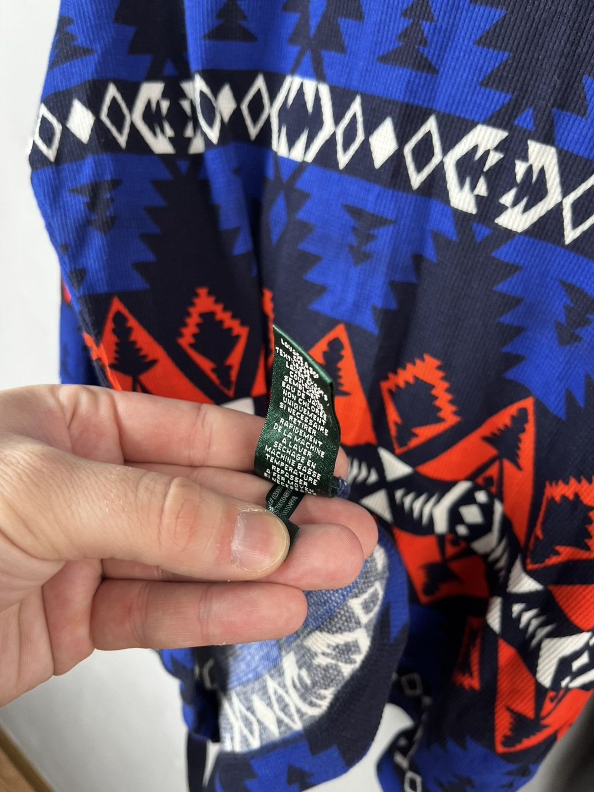 Polo Ralph Lauren × RRL Ralph Lauren × Ralph Lauren Lauren Ralph Lauren Southwest/Boho Print Long Sleeve Top Size S / US 4 / IT 40 - 12 Thumbnail