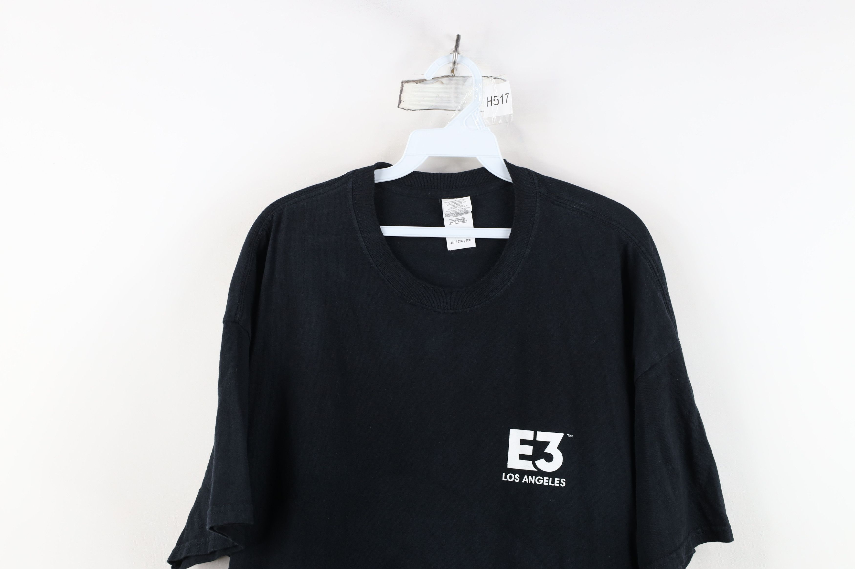 Vintage Y2K Electronic Entertainment Expo Los Angeles T-Shirt Black Size US XXL / EU 58 / 5 - 2 Thumbnail