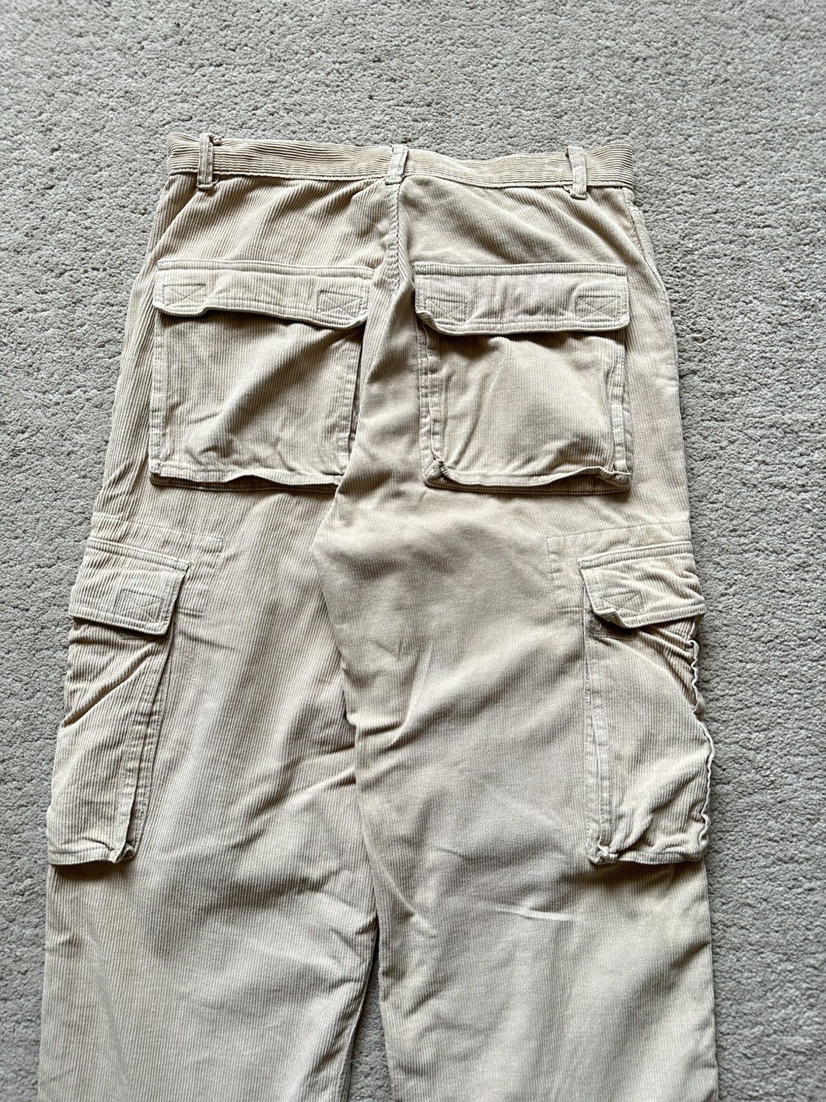 Quiksilver 1990s Quiksilver Corduroy Baggy Cargo Pant Size US 32 / EU 48 - 9 Thumbnail