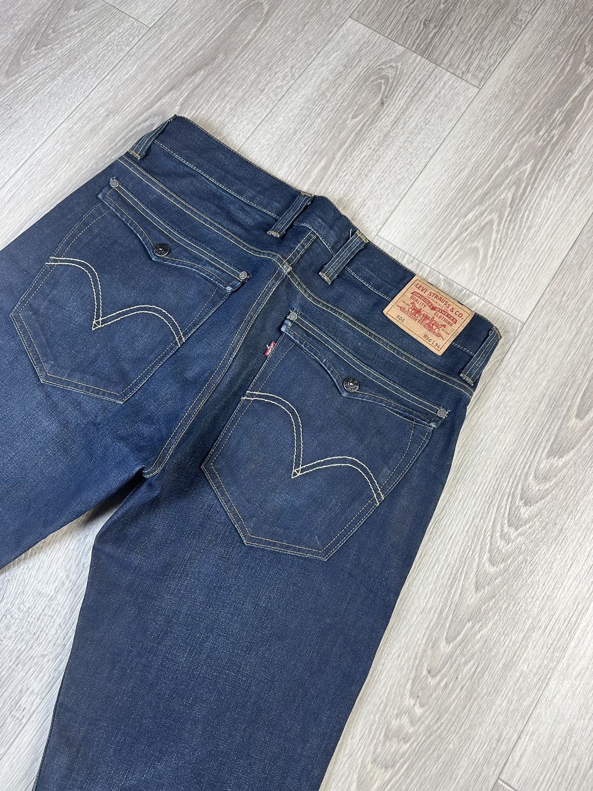 Levi's × Levi's Vintage Clothing × Vintage Levi’s 506 vintage denim jeans Size US 36 / EU 52 - 3 Thumbnail