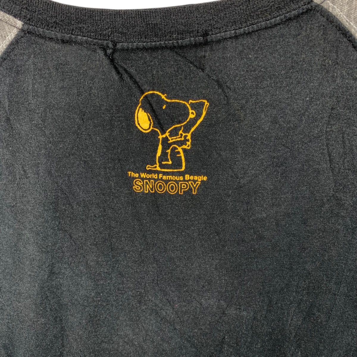 Peanuts PEANUTS SNOOPY World Famous Beagle Raglan Tee Shirt Size L / US 10 / IT 46 - 6 Thumbnail