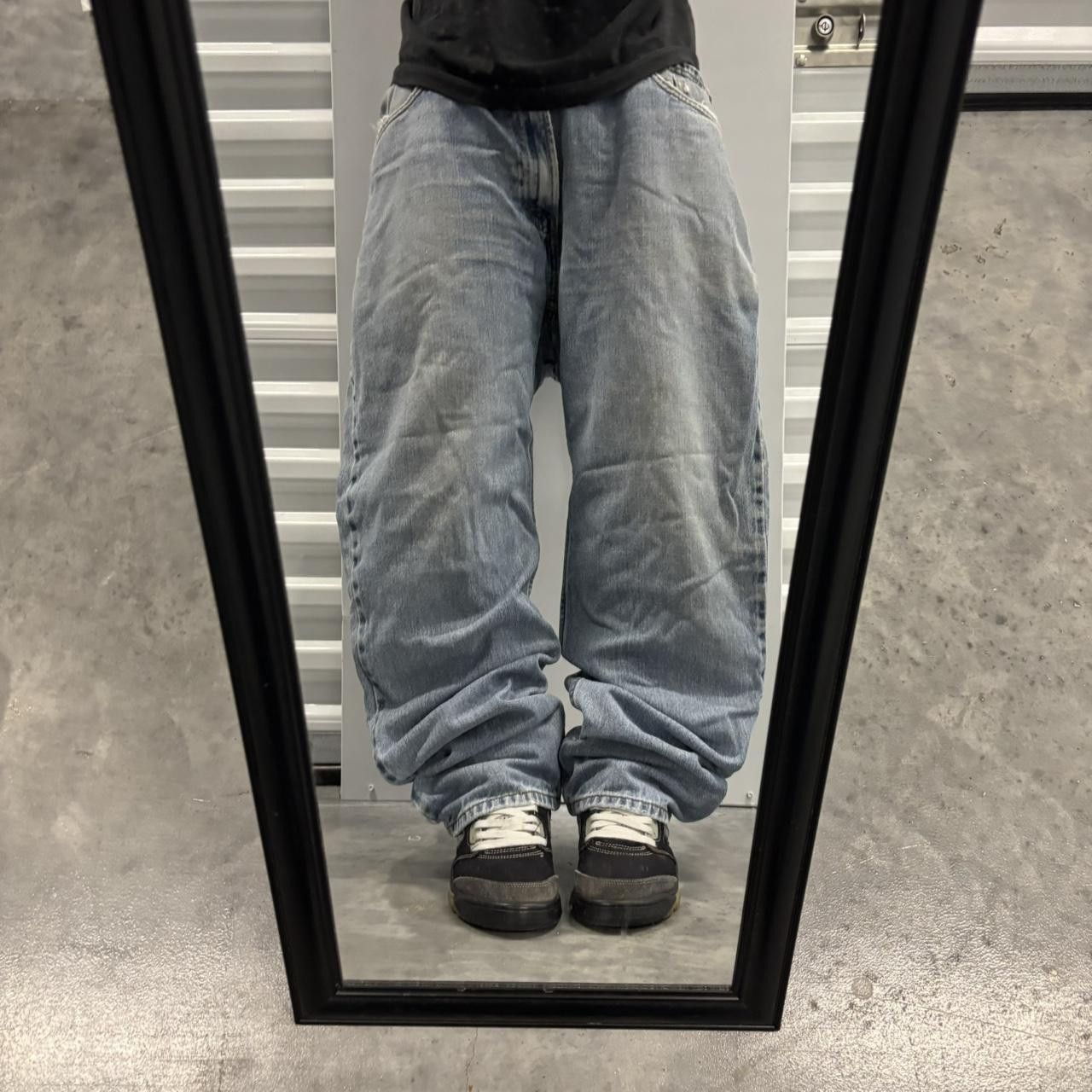 Levi's × Vintage Crazy Vintage Y2K/2000s Baggy Light Wash Levis Denim Jeans! Size US 36 / EU 52 - 1 Thumbnail