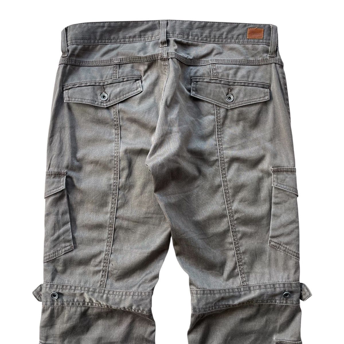 If Six Was Nine 2000s NCFM - Flare Bondage Multipocket Cargo Pants Size US 33 - 9 Thumbnail
