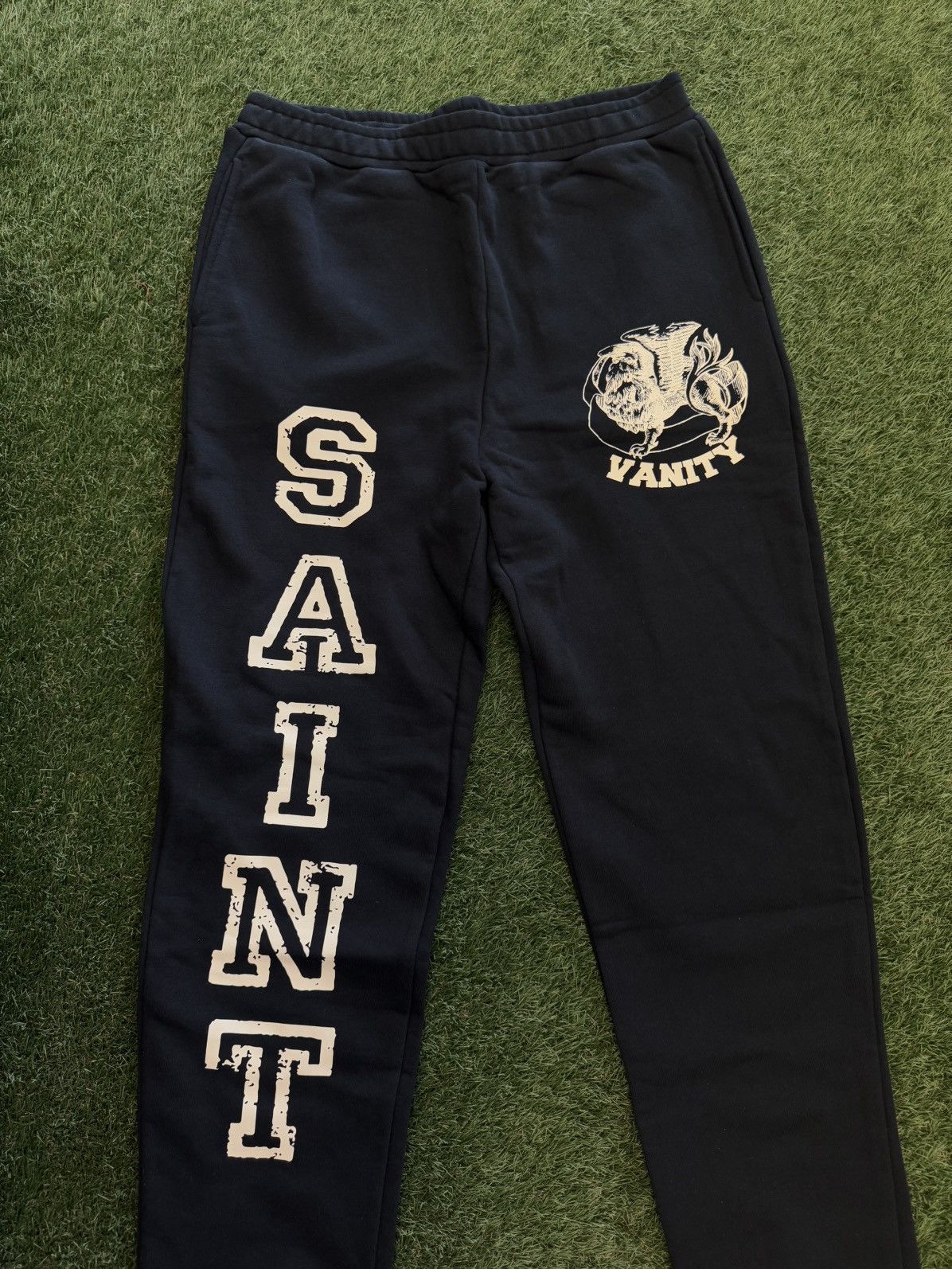 Saint Vanity Saint Vanity Sweatpants Black White Size XL (NEW) Size US 33 - 6 Thumbnail