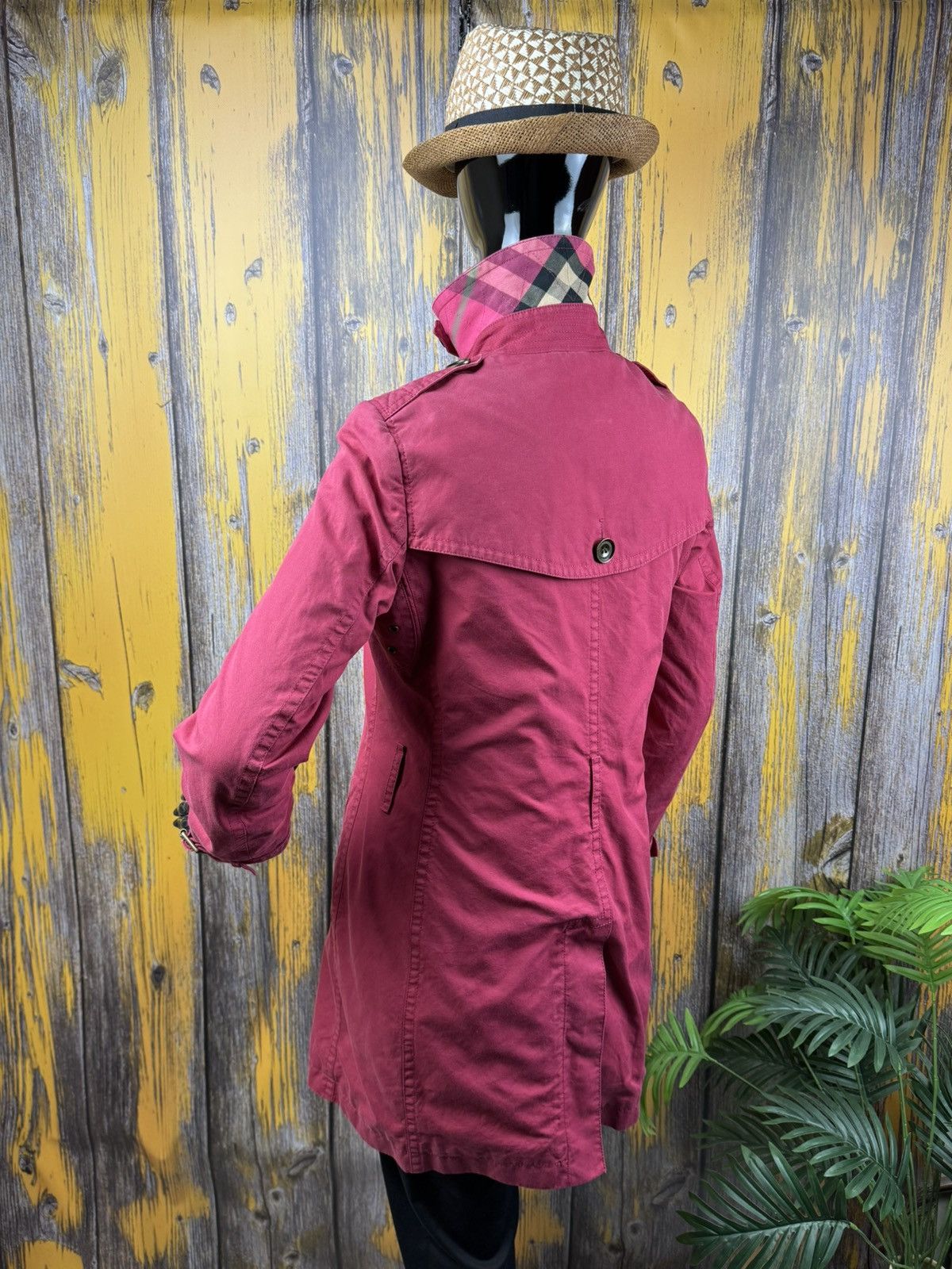Burberry Burberry Brit Trench Vintage coat with checkered lining Size M / US 6-8 / IT 42-44 - 25 Thumbnail