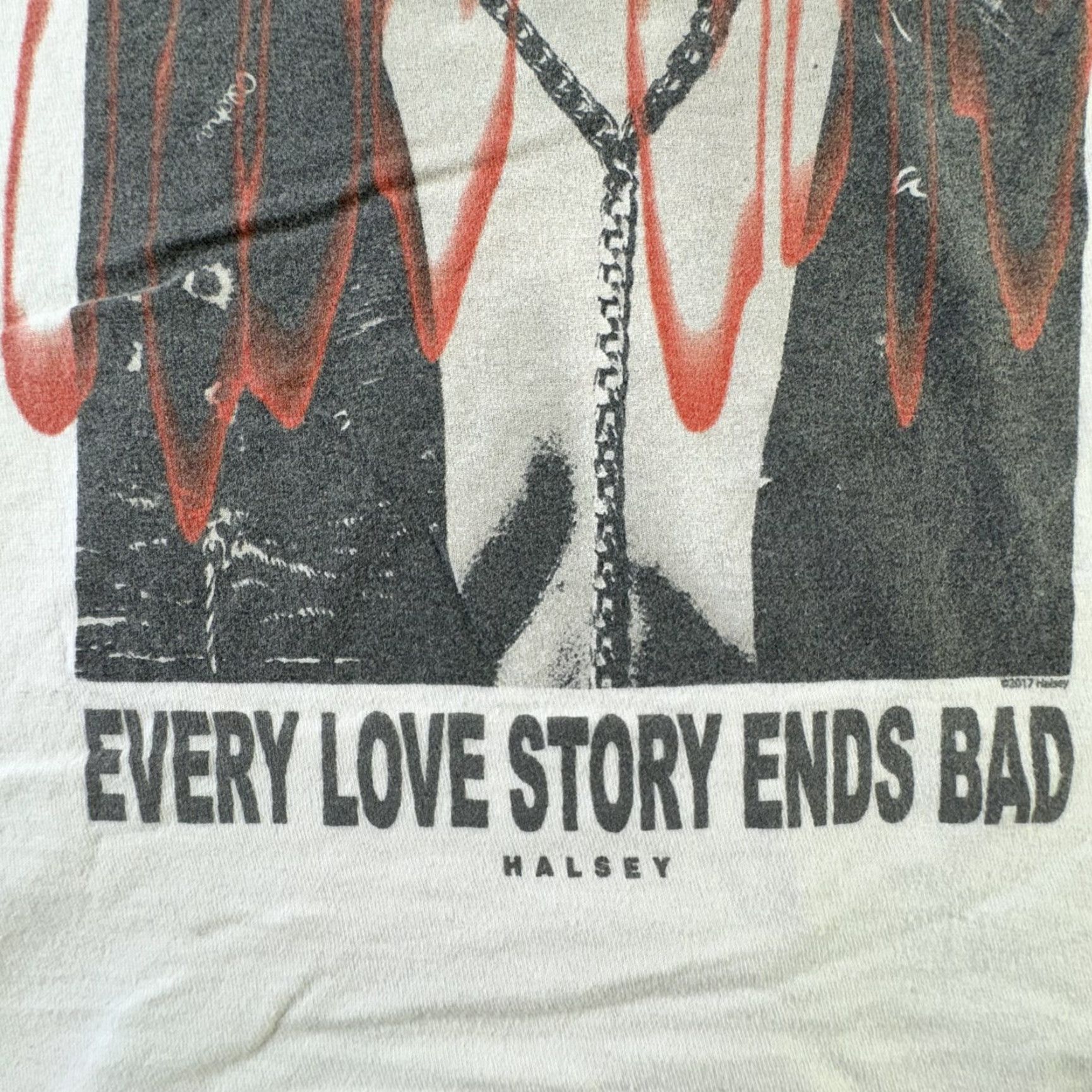 Vintage VINTAGE Alstyle Halsey T-Shirt Mens Small White Music Band Graphic 2017 Size US S / EU 44-46 / 1 - 3 Thumbnail