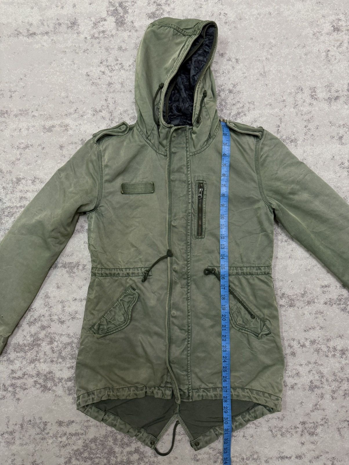 Vintage Vintage Last Word Fishtail Double Breasted Quilted Parka Size US S / EU 44-46 / 1 - 19 Thumbnail