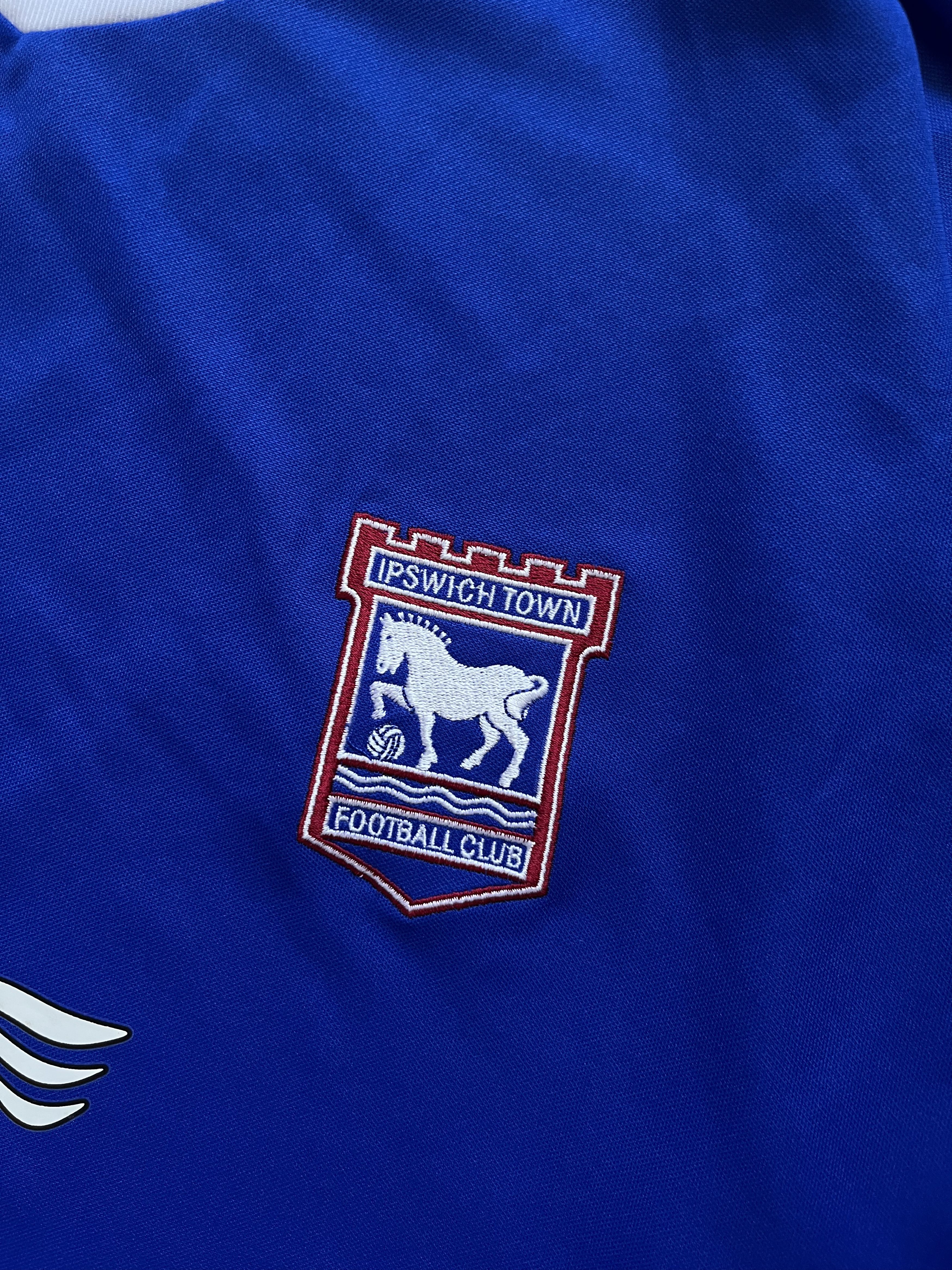 Vintage Ipswich Town 2005-2007 Home Long Sleeve Soccer Jesrsey Size US XL / EU 56 / 4 - 5 Thumbnail