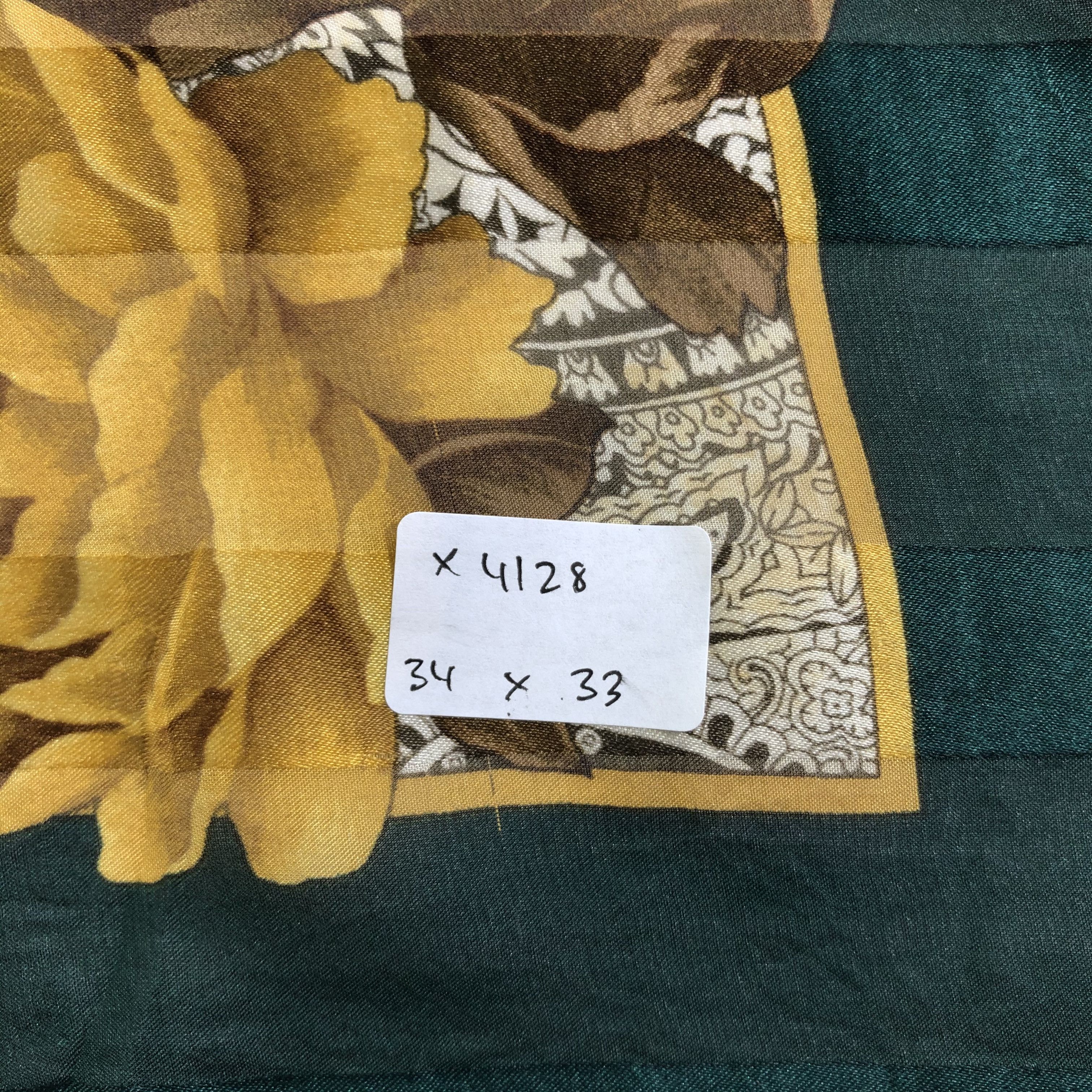 Vintage Vintage Silk Scarf Size ONE SIZE - 7 Thumbnail