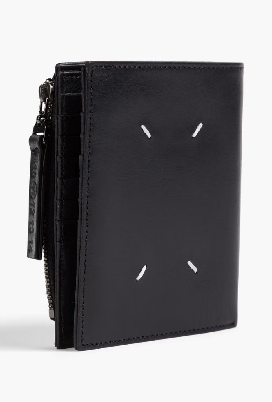 Maison Margiela Four-stitch multi-pocket leather wallet, made in Italy Size ONE SIZE - 5 Thumbnail