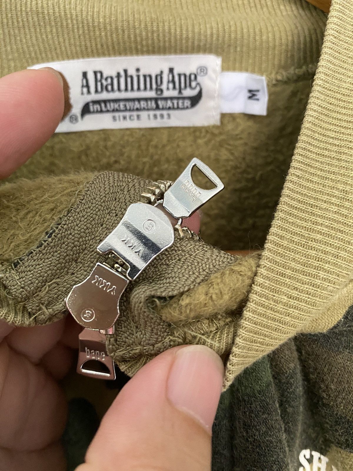 Nigo Vtg Bape Iconic ABC Camo zipper Size US M / EU 48-50 / 2 - 10 Thumbnail