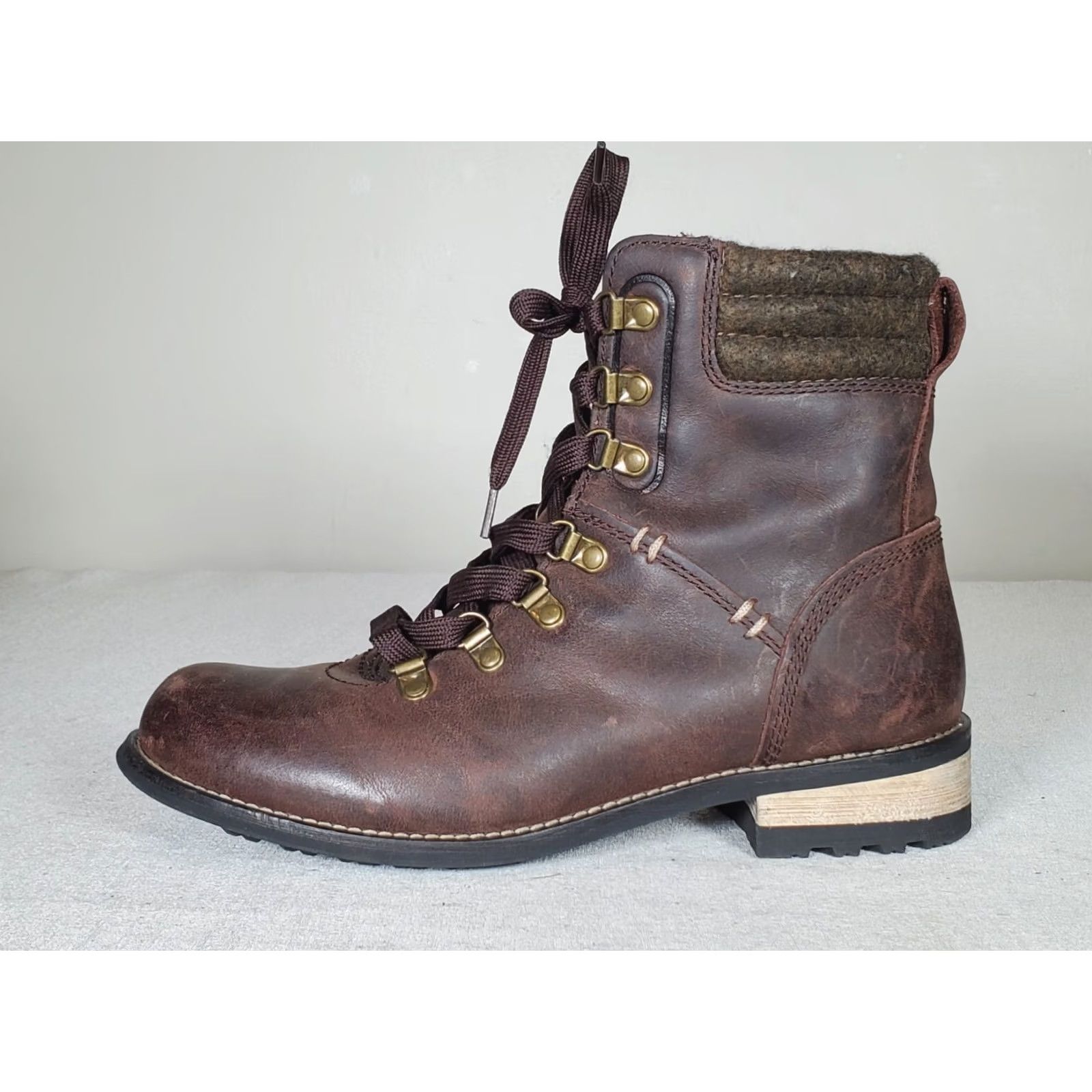 Vintage Kodiak Surrey II Waterproof Insulated Leather Boots Fossil Brown Women's US 7.5 Boots Mens? Size US 8 / IT 38 - 5 Thumbnail