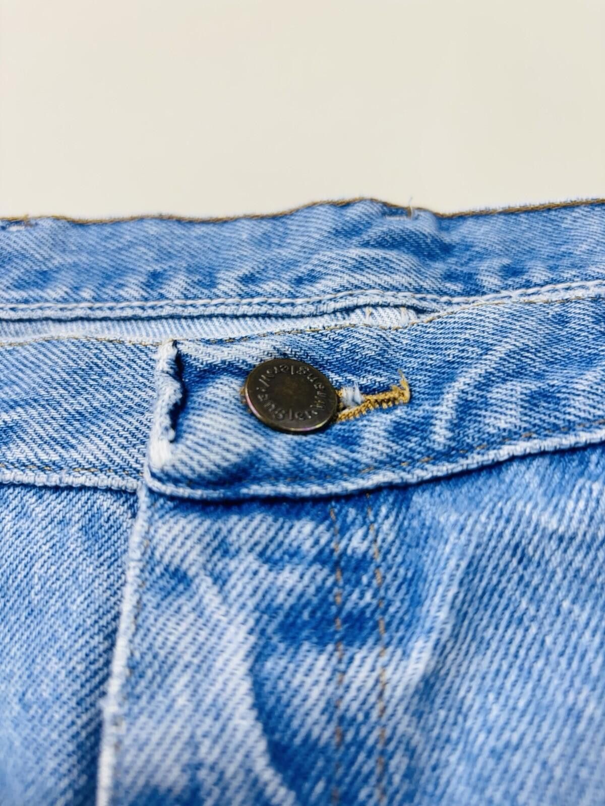 Wrangler Wrangler Vintage Light Wash Straight Leg Denim Jeans 36x3 Size US 36 / EU 52 - 6 Thumbnail