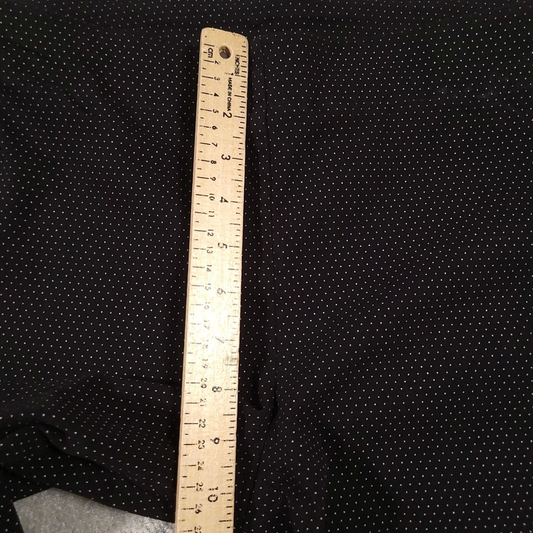 Vintage Chico's Pants Womens 1 Black Pull On Capri Polka Dot Stretch Pants Slim Straight Capri Ladies 16in Inseam Regular Fit Vintage No Size 25" / US 0 / IT 36 - 7 Thumbnail