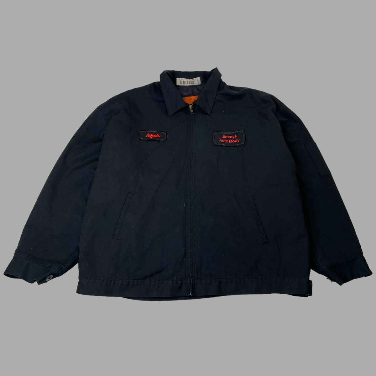 Vintage Vintage 90s zip up work jacket Size US XL / EU 56 / 4 - 1 Thumbnail