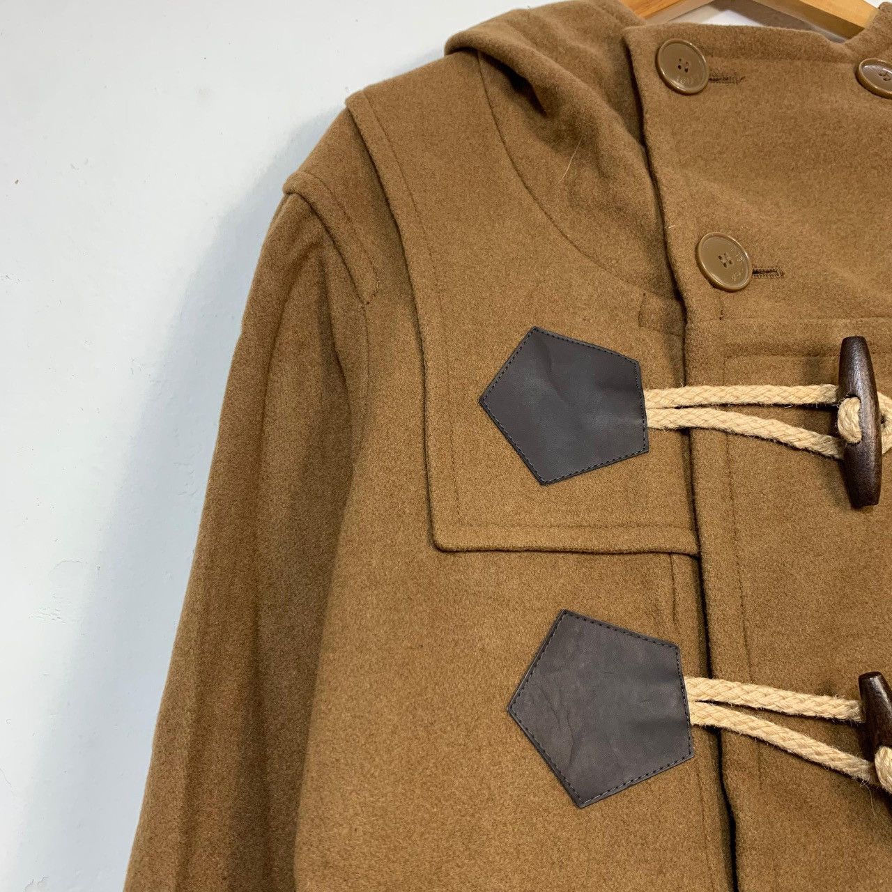 Ne-Net ARCHIVE Issey Miyake Ne-Net Japanese Wood Toggle Duffle Coat Size US L / EU 52-54 / 3 - 10 Thumbnail