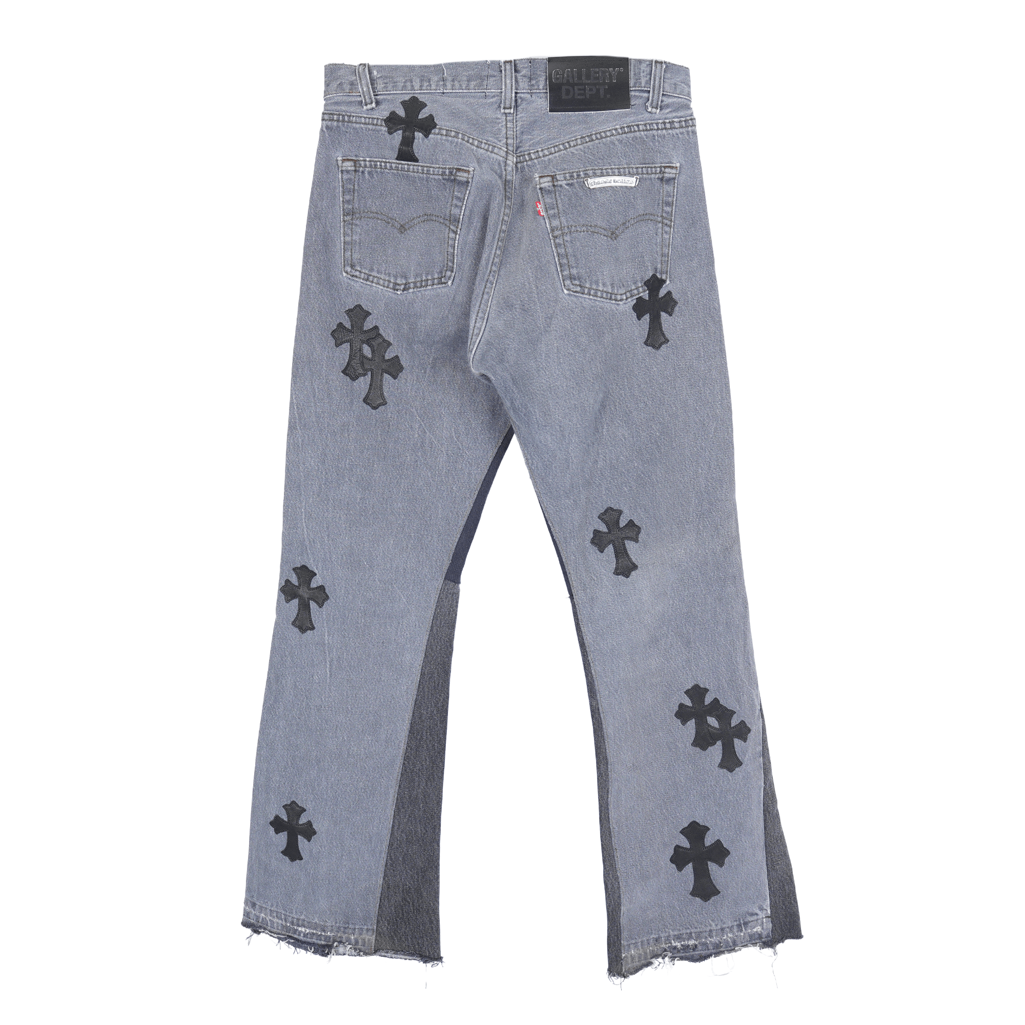 Chrome Hearts CHROME HEARTS X GALLERY DEPT CROSS PATCH LEVI'S DENIM Size US 30 / EU 46 - 2 Thumbnail