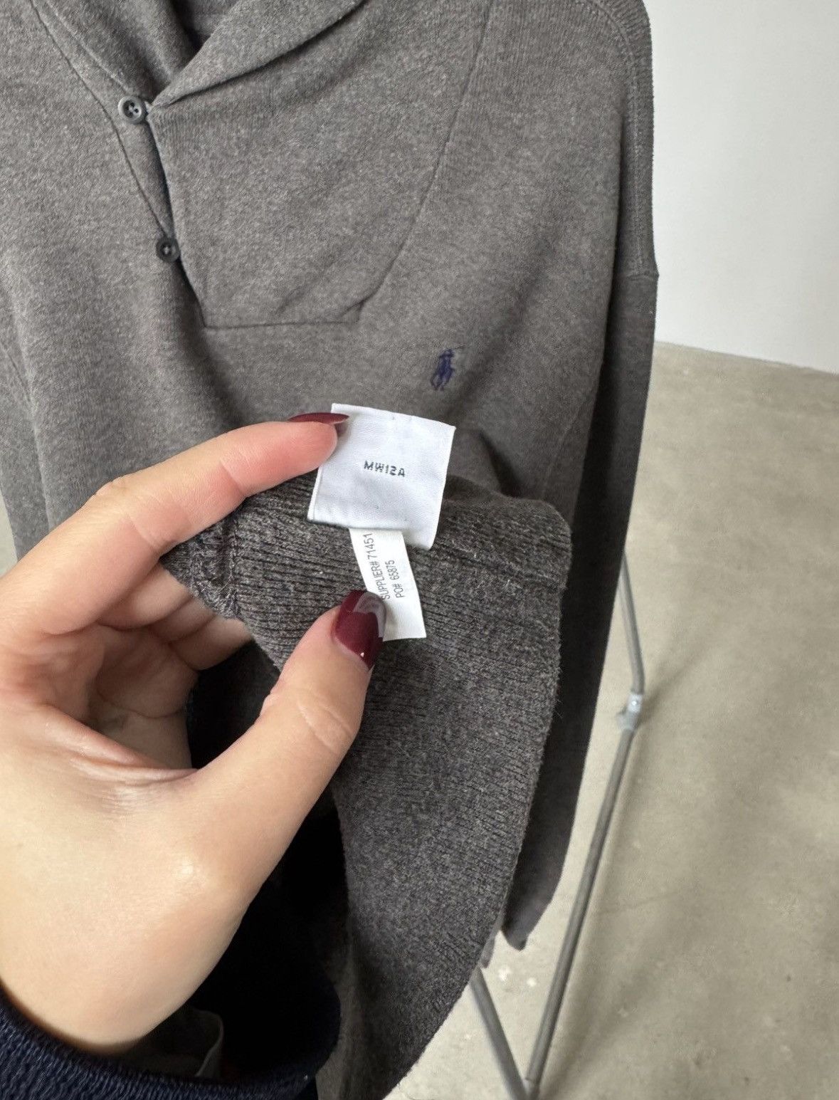 Polo Ralph Lauren Polo Ralph Lauren Shawl Collar Knit Sweater Pullover Size US XXL / EU 58 / 5 - 8 Thumbnail