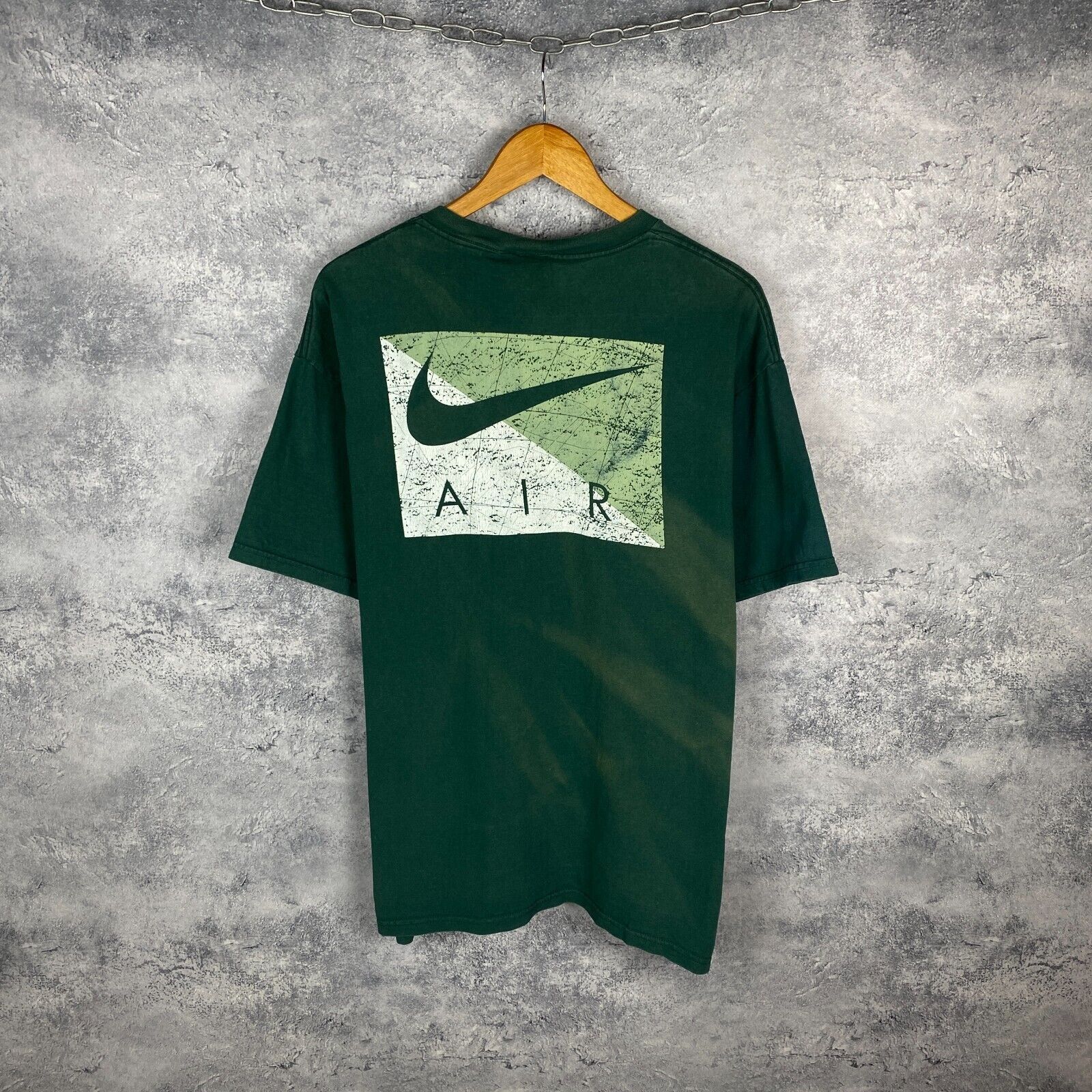 Nike Nike Air Vintage Tee Men's Size L Green Cotton ` Size US L / EU 52-54 / 3 - 2 Thumbnail
