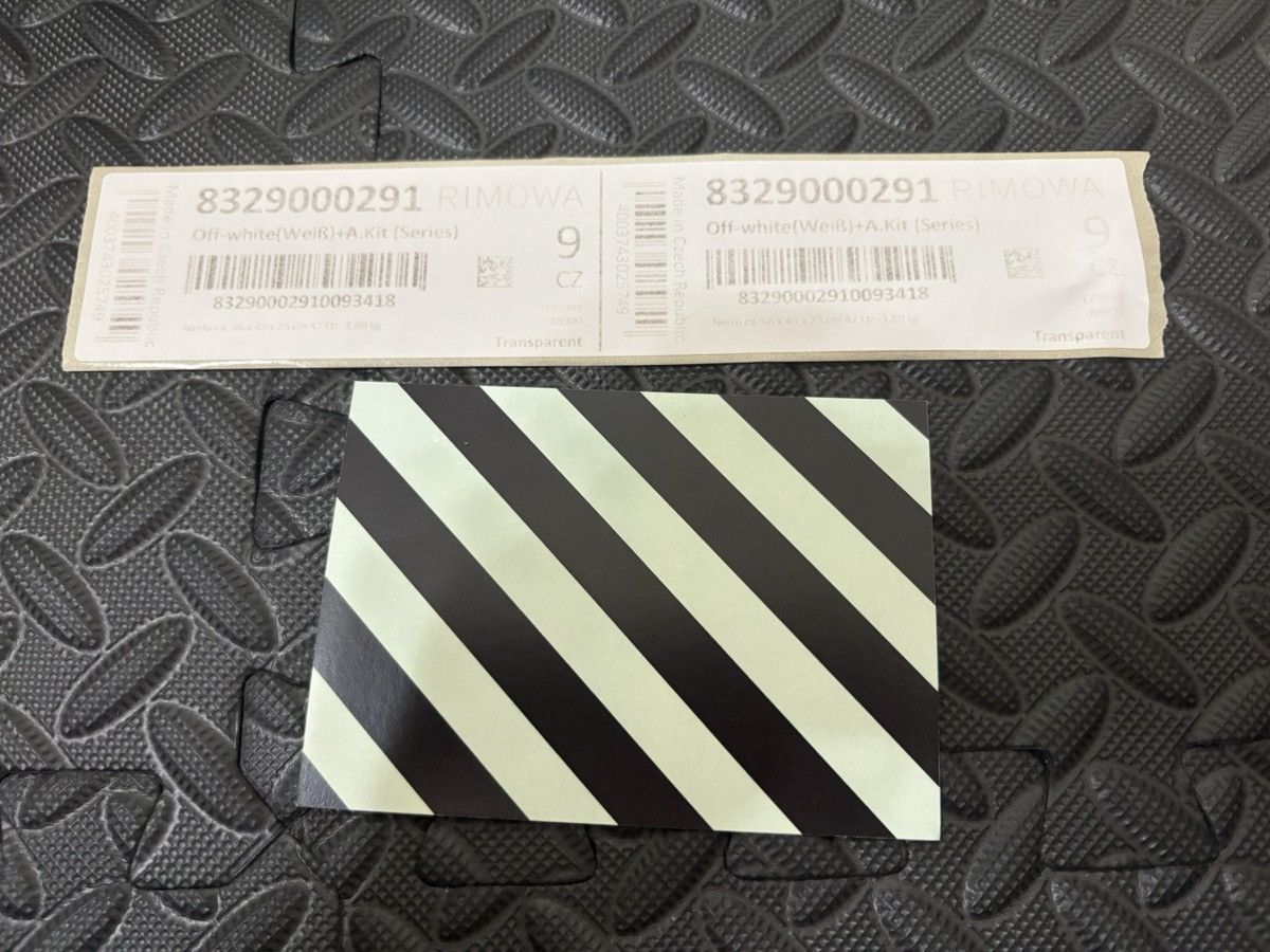 Off-White Off-White x Rimowa See Through 47L Luggage Case Size ONE SIZE - 21 Thumbnail