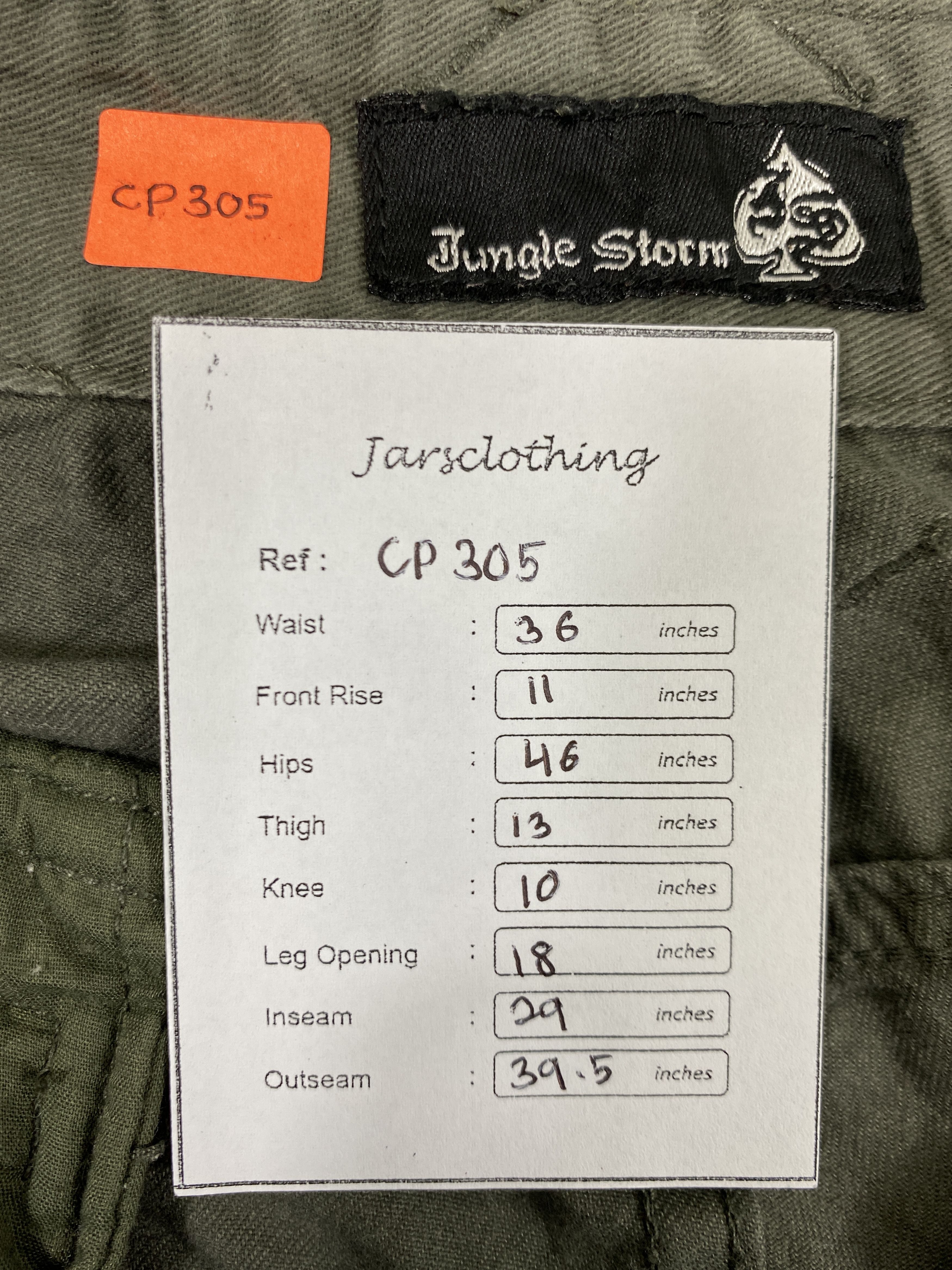Japanese Brand Vintage Jungle Storm Multi Pockets Cargo Pants -CP305 Size US 36 / EU 52 - 8 Thumbnail