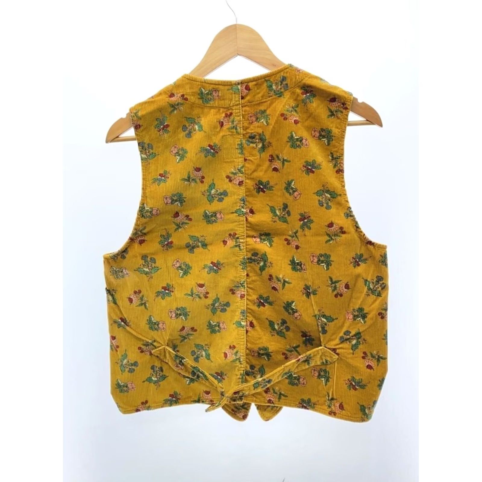 Engineered Garments Engineered Garments Vest Size S Orange Cotton Floral Men's 25th Anniversary USED Size US S / EU 44-46 / 1 - 2 Thumbnail