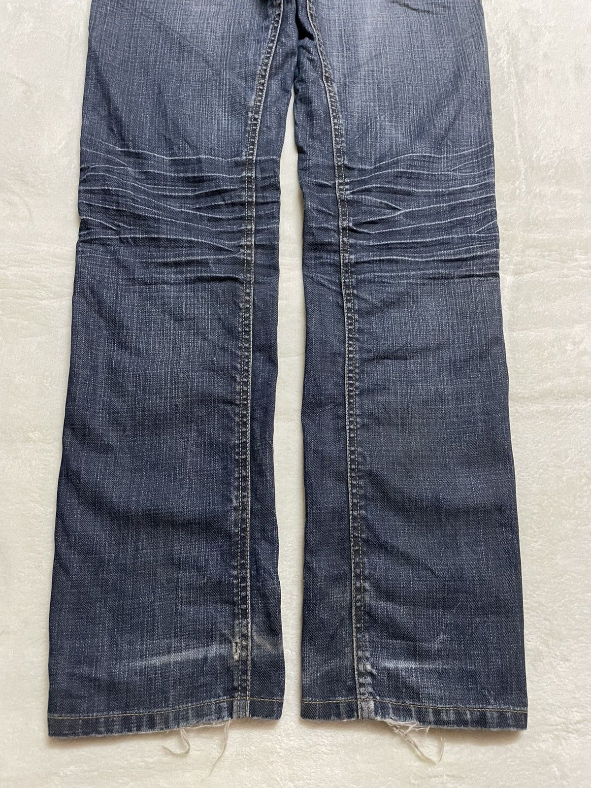 Freeman T. Porter Vintage Freeman T.Porter Faded Distressed Dark Jeans Size US 34 / EU 50 - 13 Thumbnail