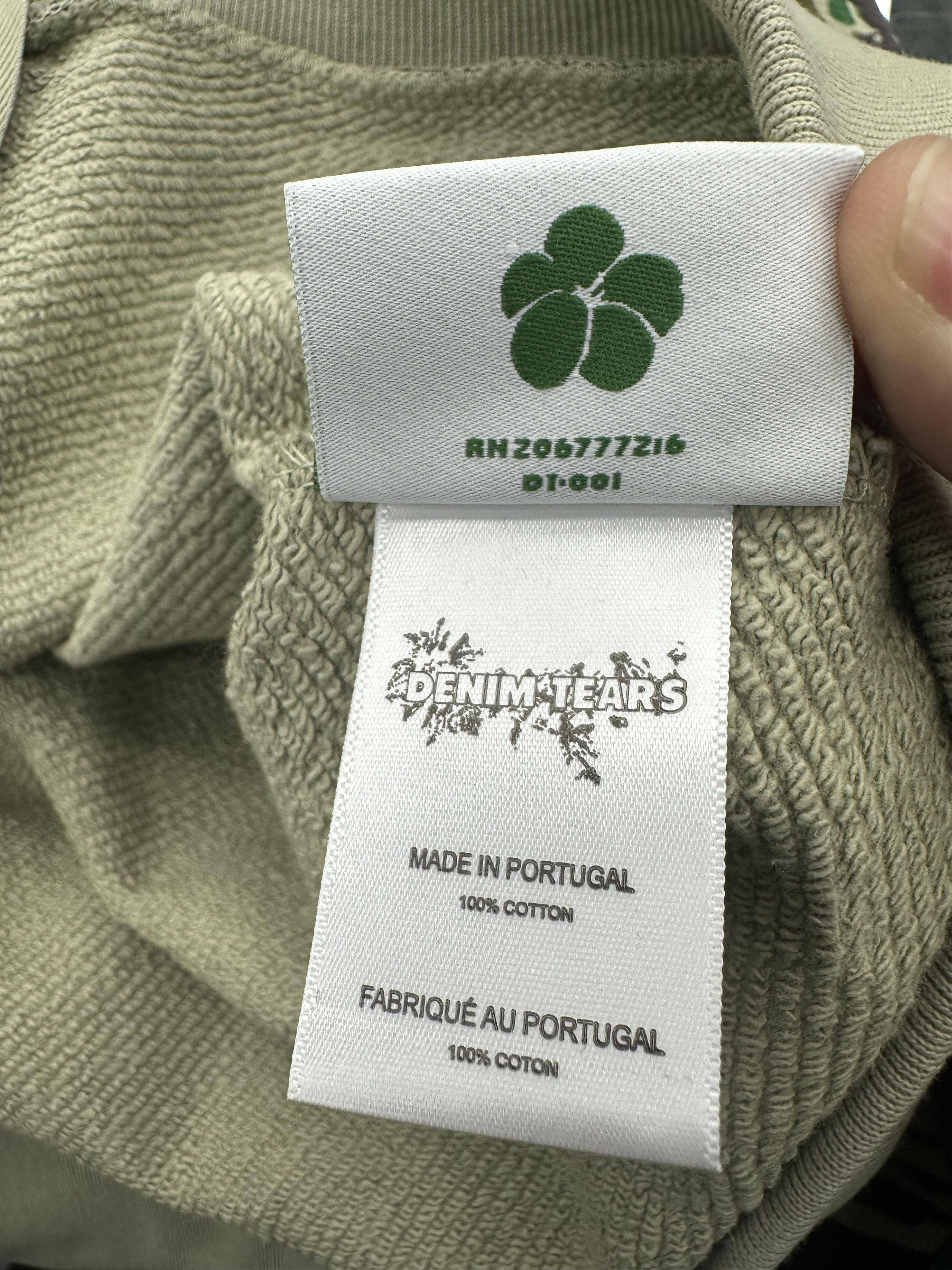 DENIM TEARS Denim Tears Camouflage Zip Up Hoodie Green Size US M / EU 48-50 / 2 - 7 Thumbnail