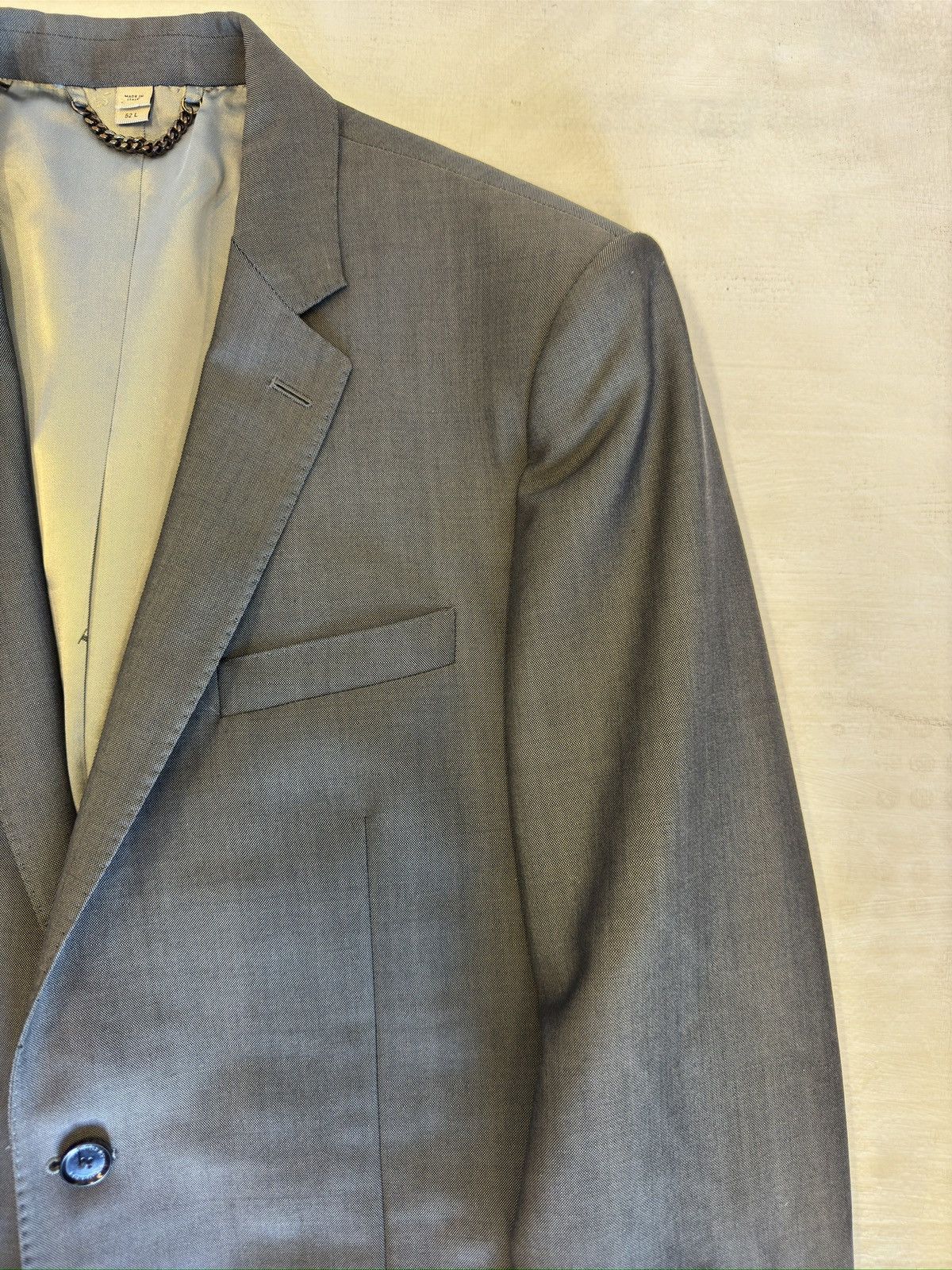 Burberry Burberry London Made in Italy Wool Jacket 52 L $1890 Size 42L - 3 Thumbnail