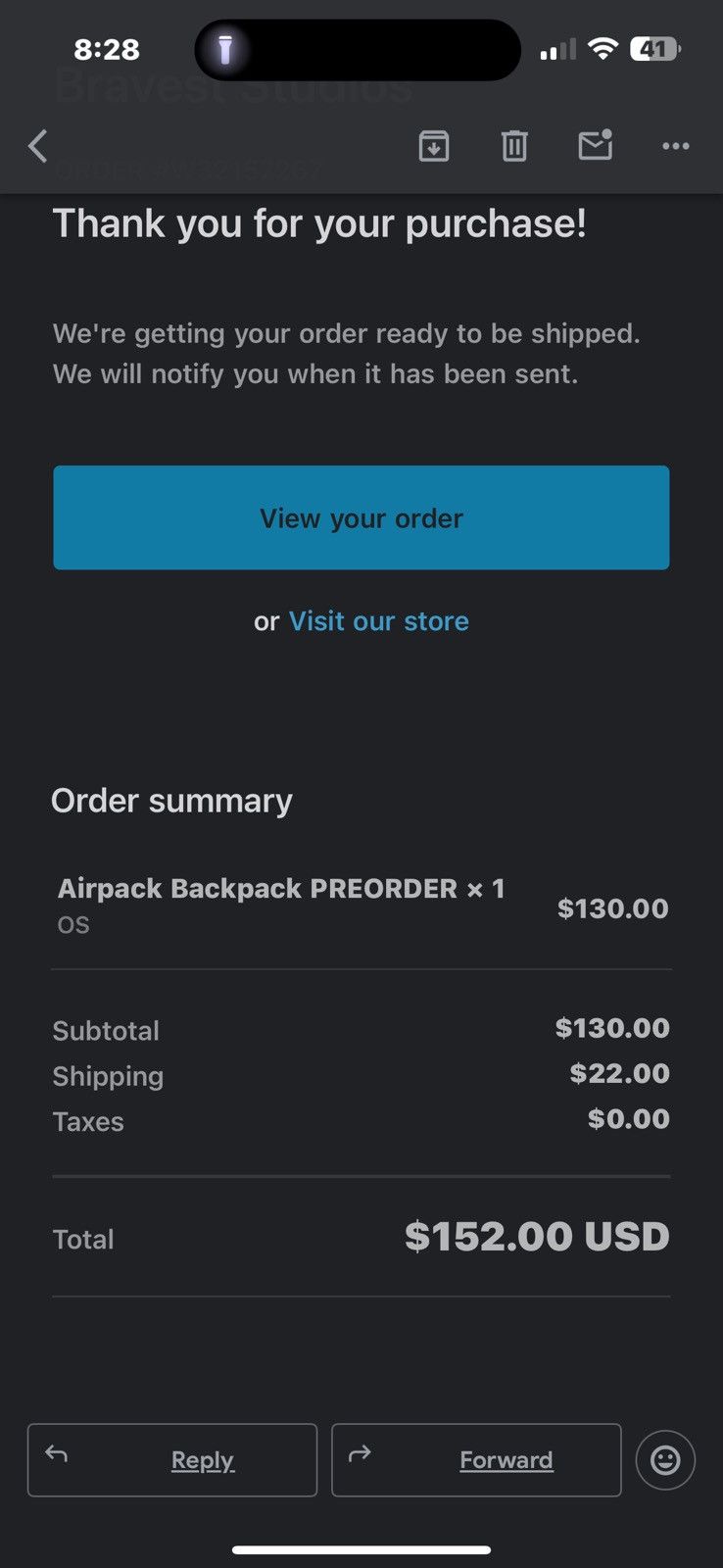 Bravest Studios Bravest Studios AirPack Backpack‼️New‼️ Size ONE SIZE - 3 Thumbnail