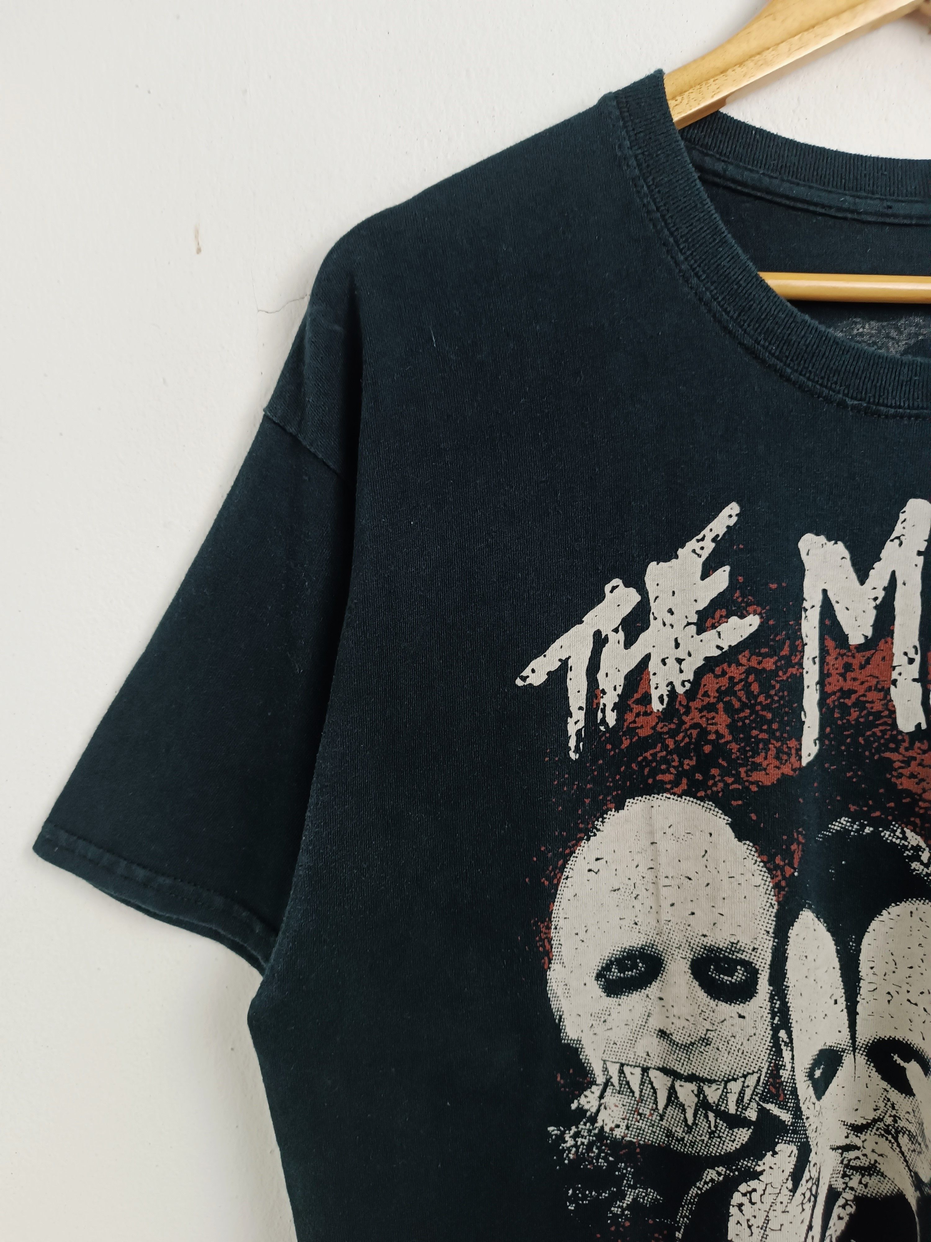 Band Tees VINTAGE THE MISFITS STATIC AGE FADED PUNK HORROR DANZIG TEE Size US L / EU 52-54 / 3 - 5 Thumbnail