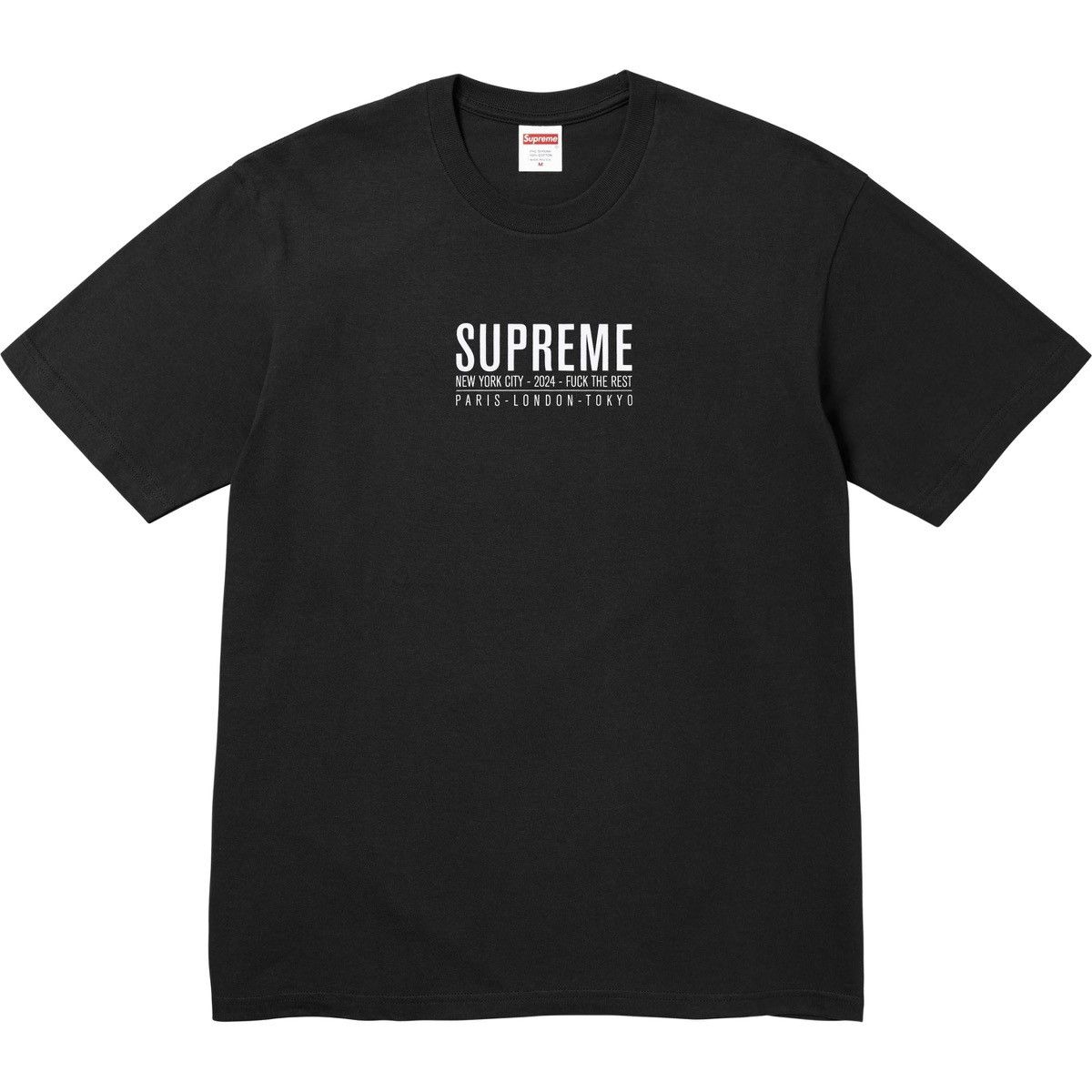 Supreme Supreme Paris Tee Size US L / EU 52-54 / 3 - 1 Thumbnail