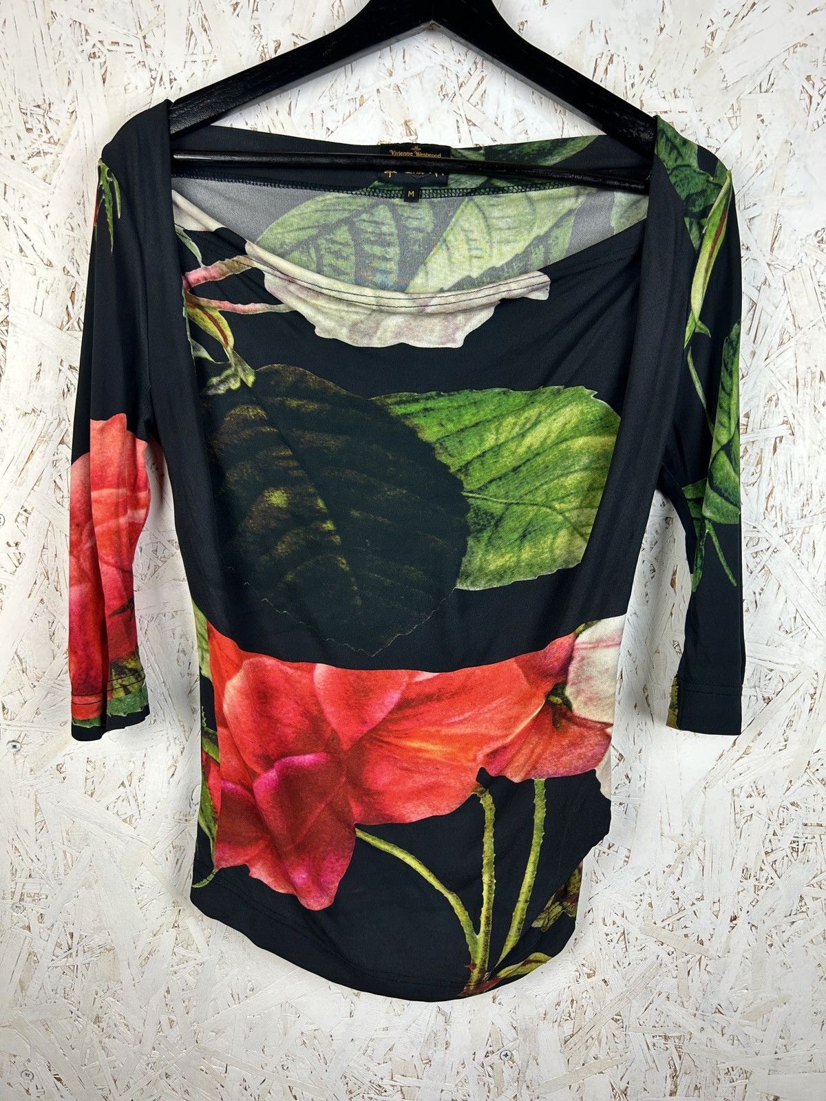 Vivienne Westwood Vivienne Westwood Off Shoulder Anglomania Floral Top Blouse Size M / US 6-8 / IT 42-44 - 1 Thumbnail