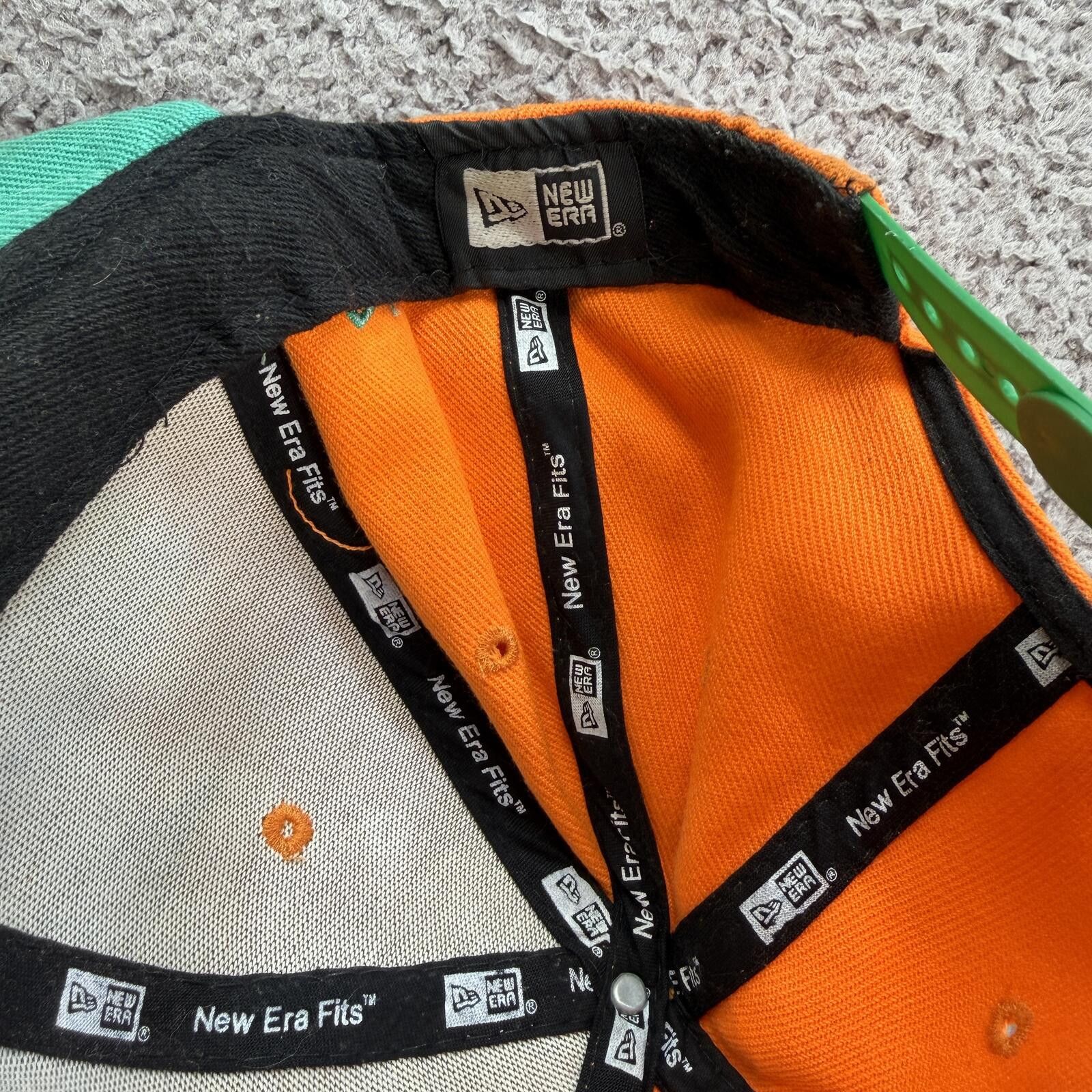 New Era Vintage Style Miami Dolphins Snapback Hat New Era NFL Orange Size ONE SIZE - 7 Thumbnail
