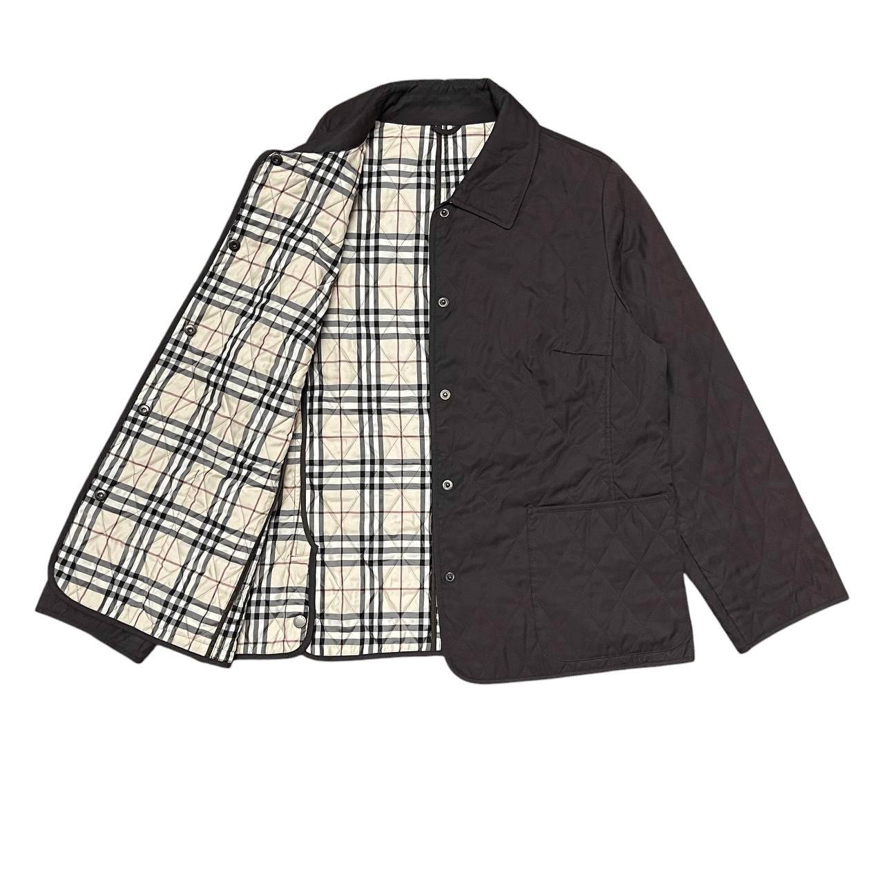 Vintage Burberry London Novacheck Quilted Jacket