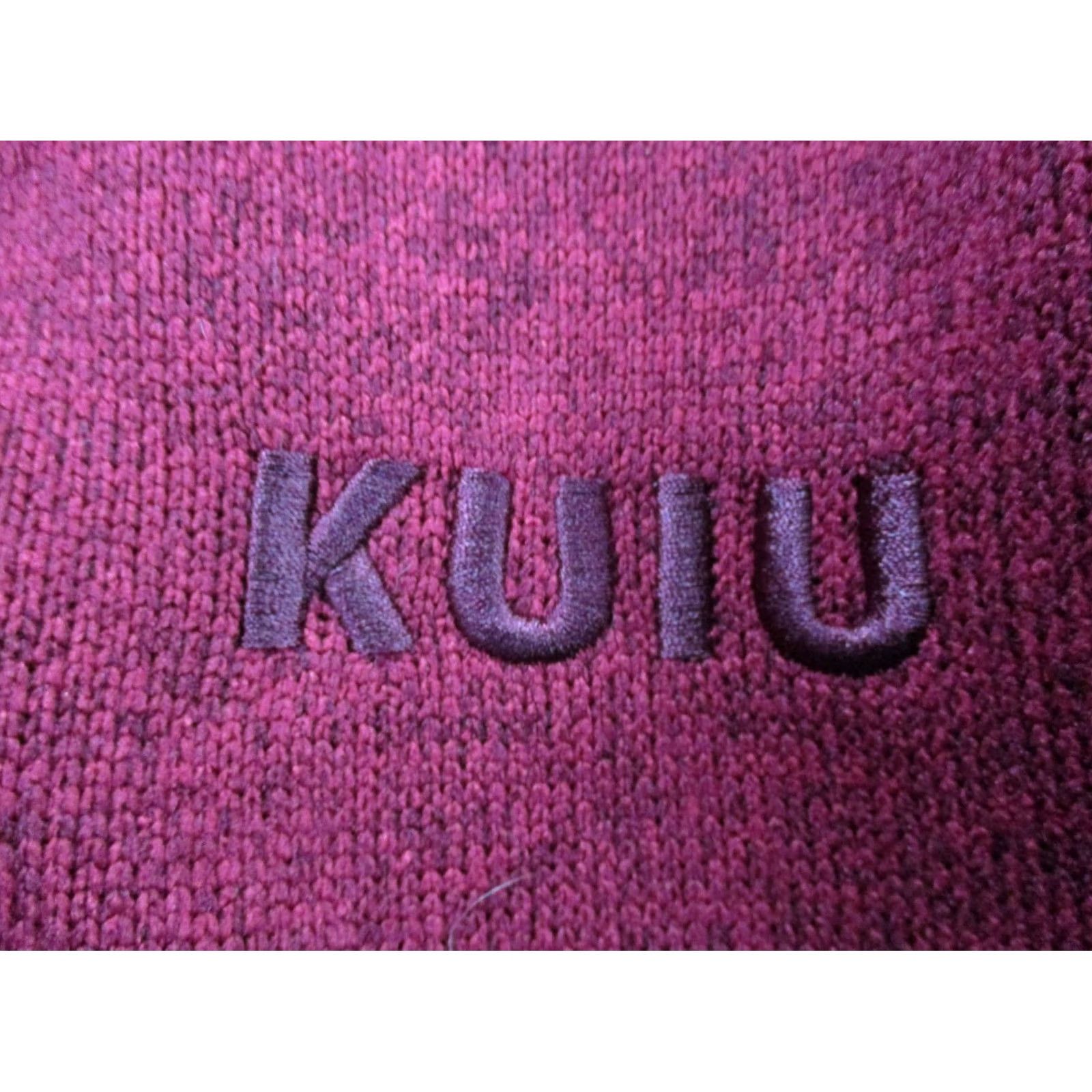 Vintage KUIU Jacket Womens XL Red High Loft Fleece Windbreaker Jacket Size XL / US 12-14 / IT 48-50 - 7 Thumbnail