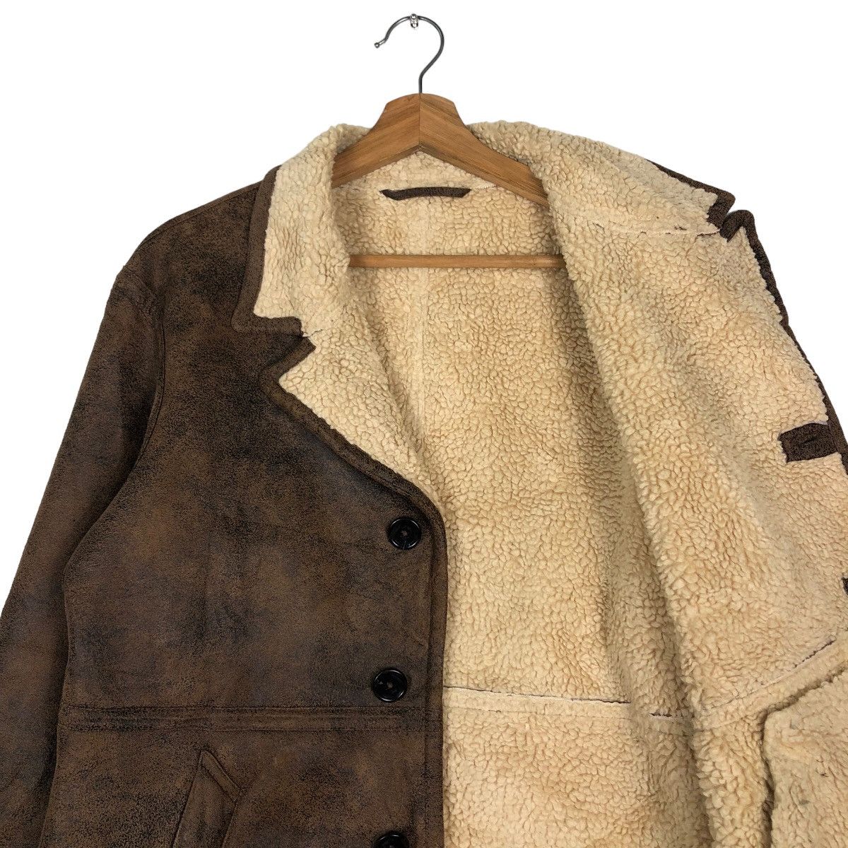 Japanese Brand 🔥Vintage Biker Shearling Mink Fur GU Japan Issey Miyake Size US M / EU 48-50 / 2 - 11 Thumbnail