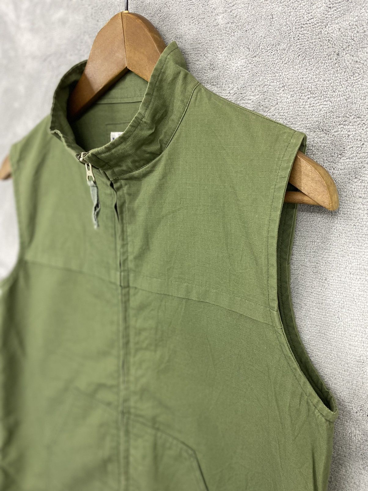 Japanese Brand Unilimited Freak Out Sleeveless Jacket Vest Coat Green Size M / US 6-8 / IT 42-44 - 4 Thumbnail