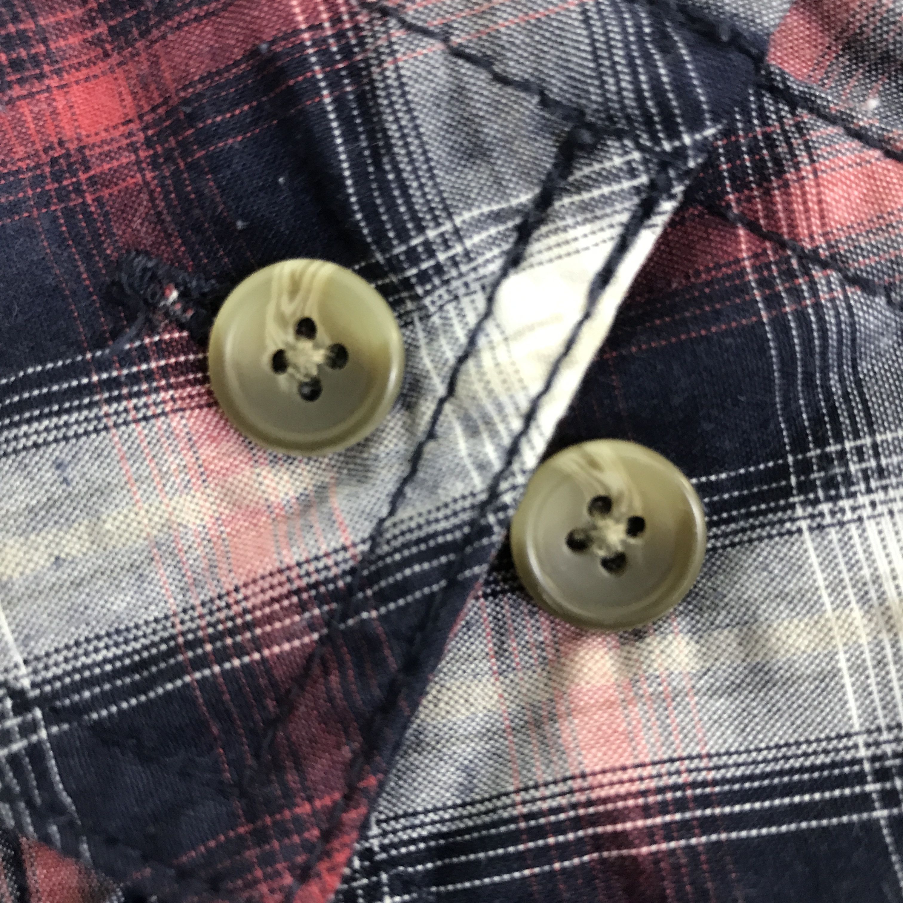 Kansai Yamamoto Vintage Kansai Yamamoto flannel design Zip Jacket K109B1 Size US M / EU 48-50 / 2 - 10 Thumbnail