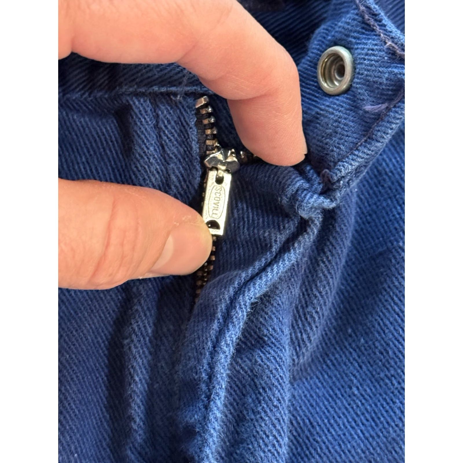 Vintage VINTAGE Maverick Jeans 60s Wide-Leg Blue 35W 28.5L USA Mens Regular Size US 35 - 5 Thumbnail