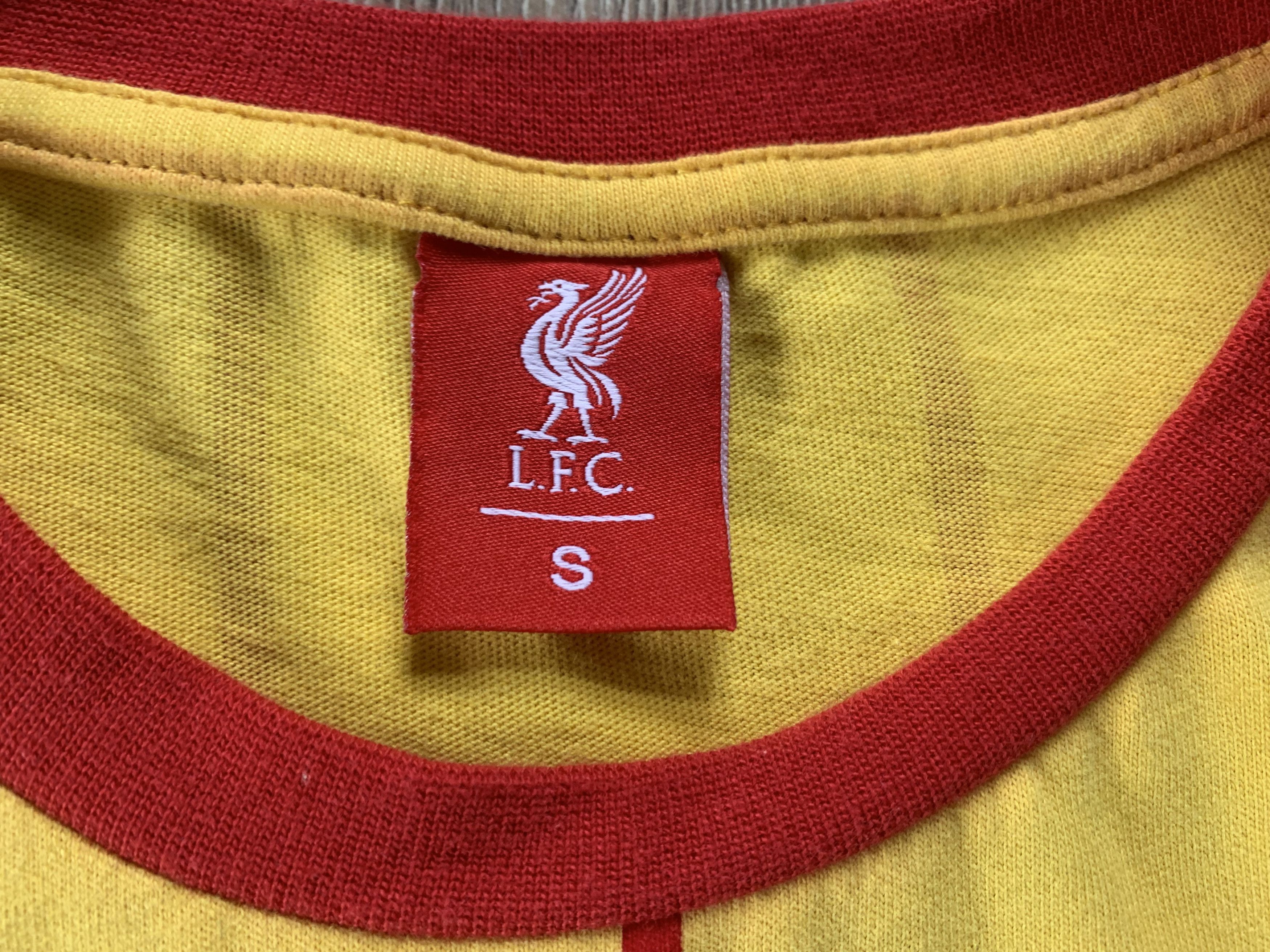 Other Liverpool Away Retro Cotton Stripe Football Shirt Size US S / EU 44-46 / 1 - 5 Thumbnail